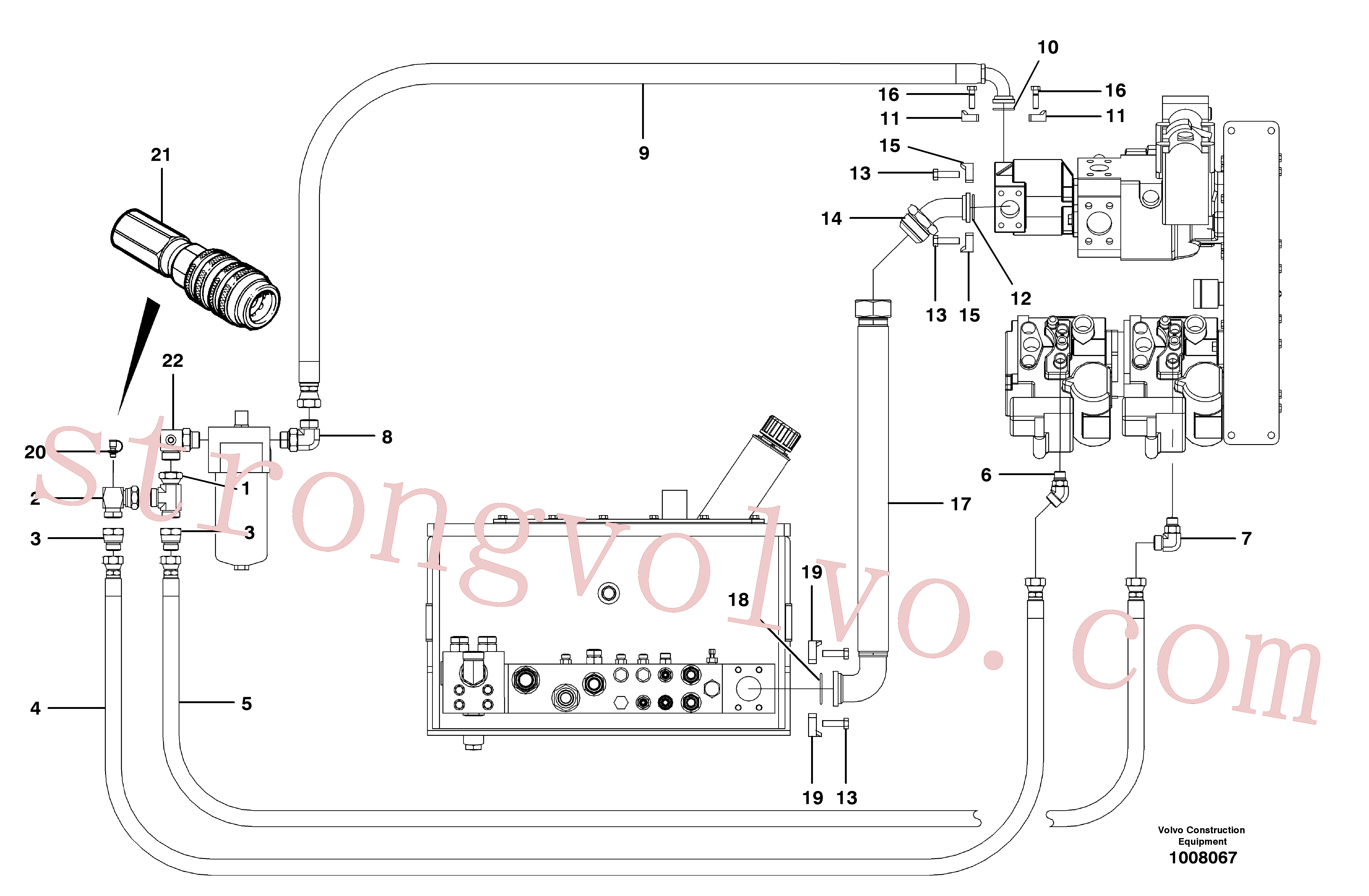 VOE14211586 Volvo(1008067 Montagem)