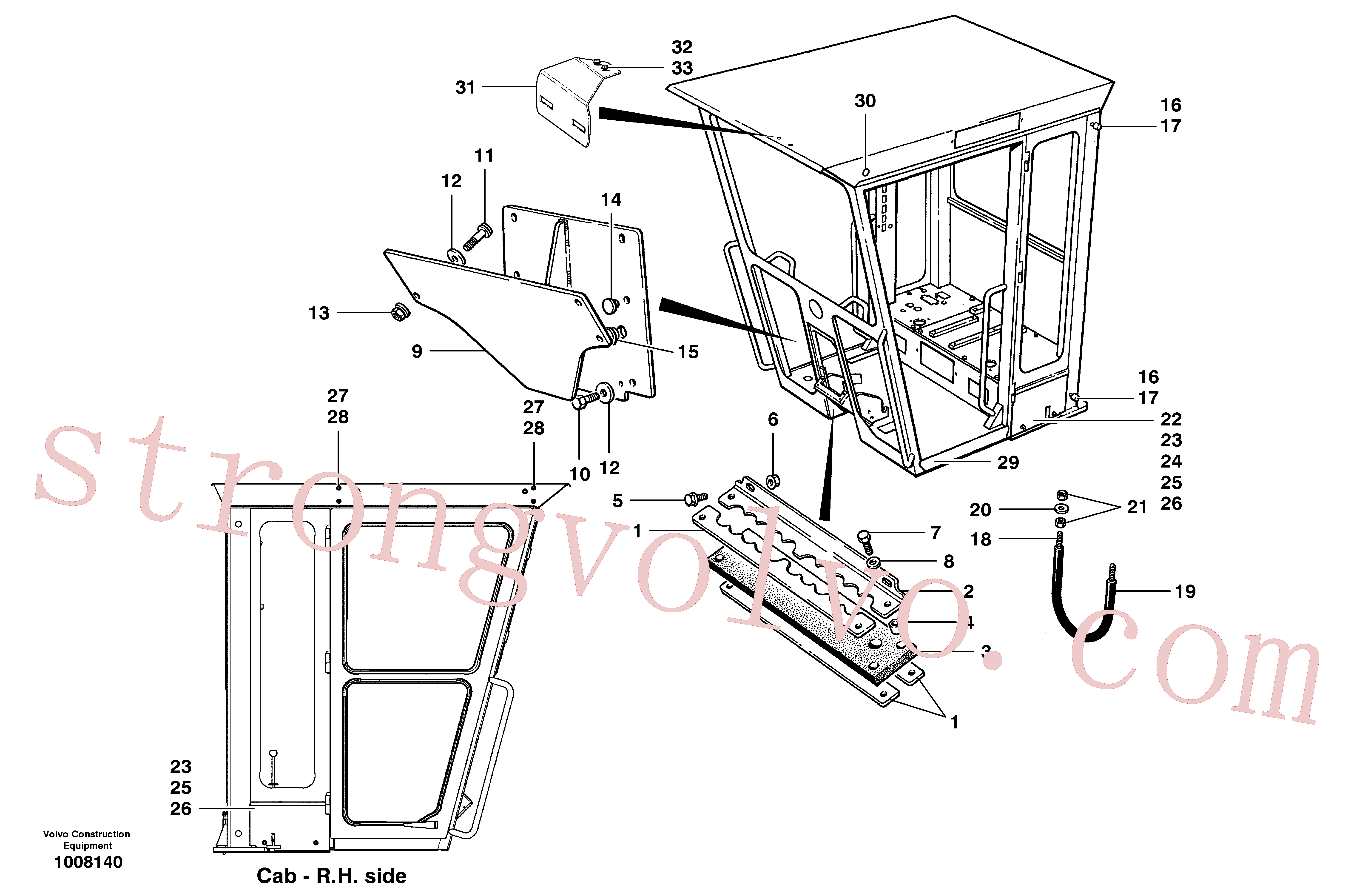 VOE12727853 Volvo(1008140 Montagem)