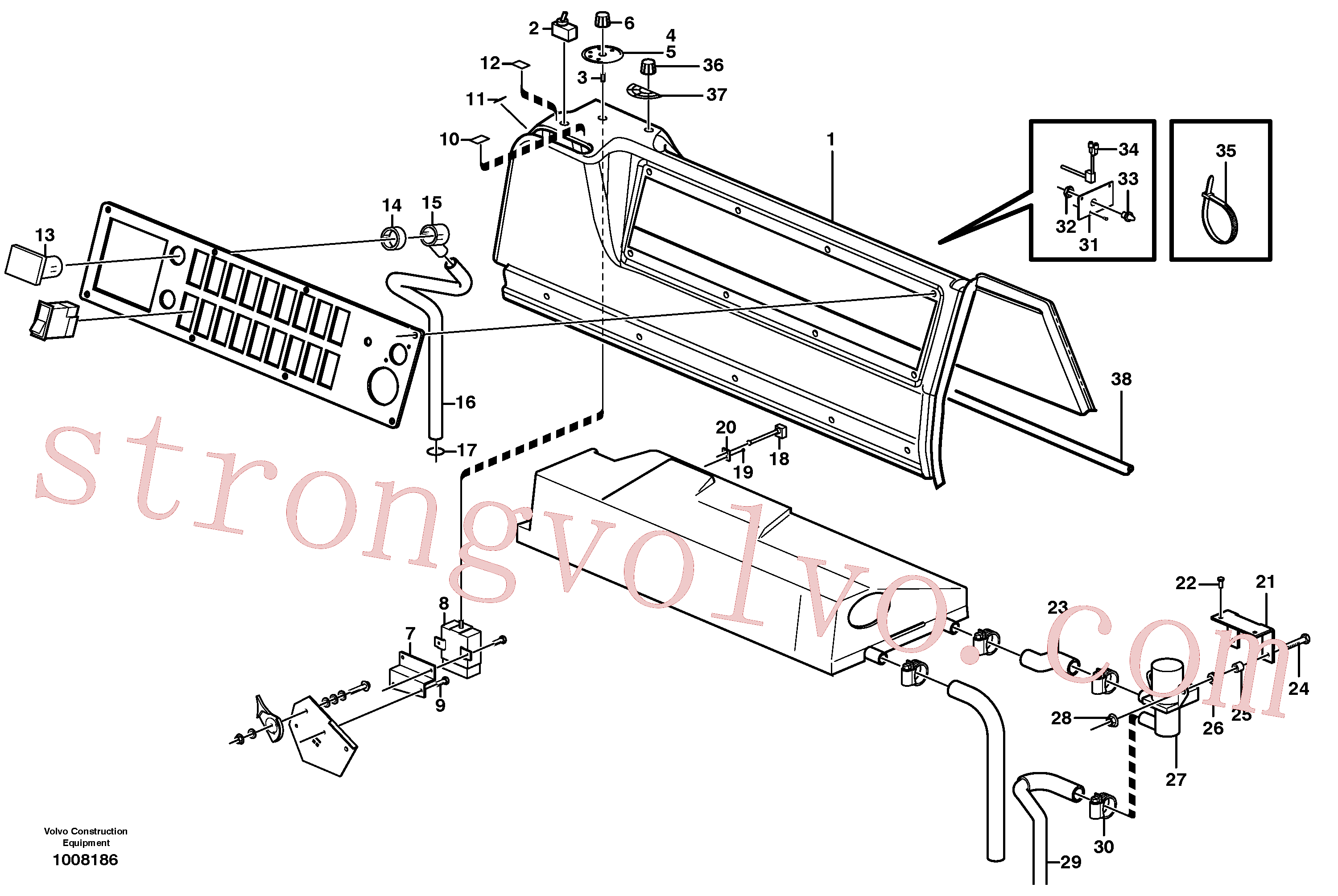 VOE971321 Volvo(1008186 Montagem)