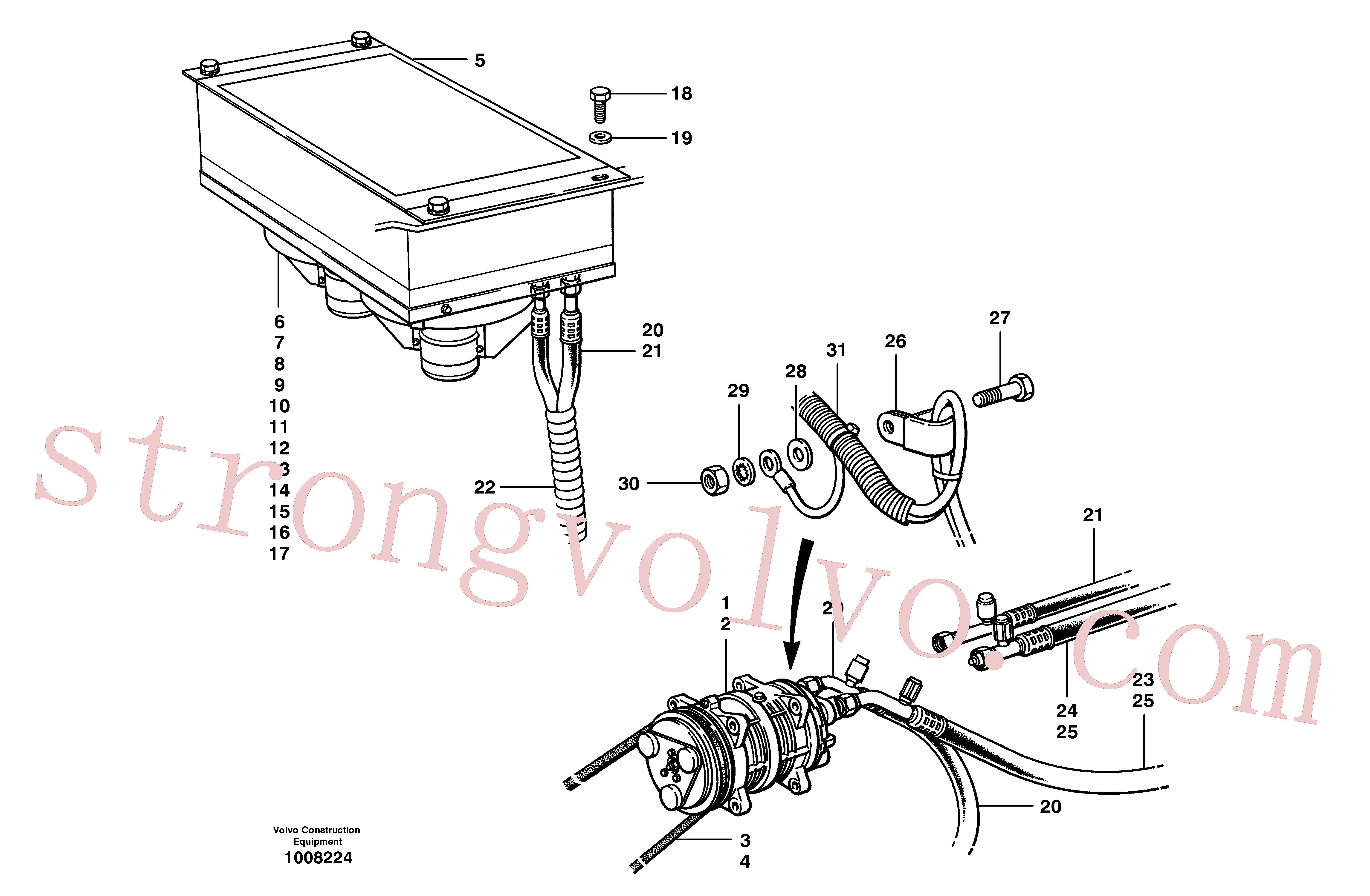 VOE978739 Volvo(1008224 Montagem)