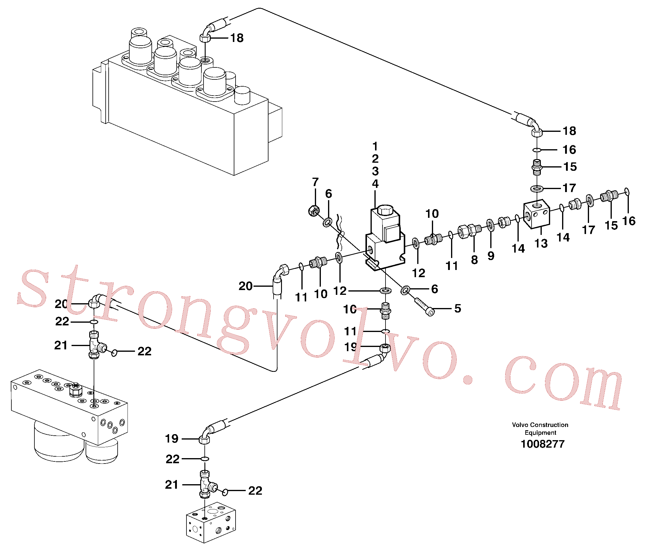 VOE120001 Volvo(1008277 Montagem)