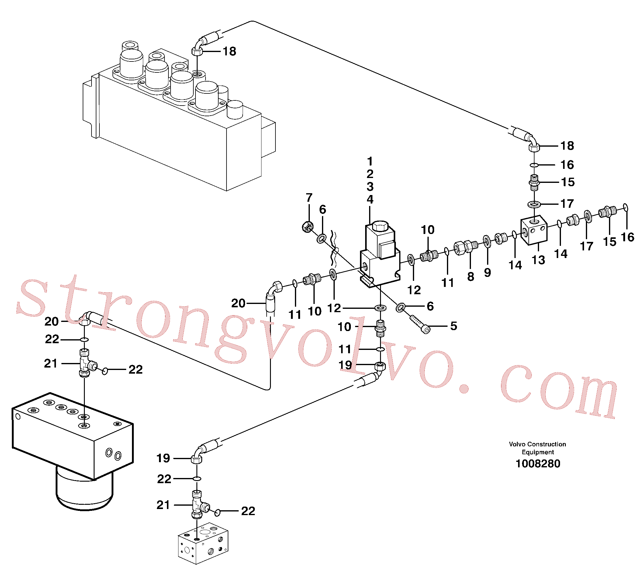 VOE120001 Volvo(1008280 Montagem)
