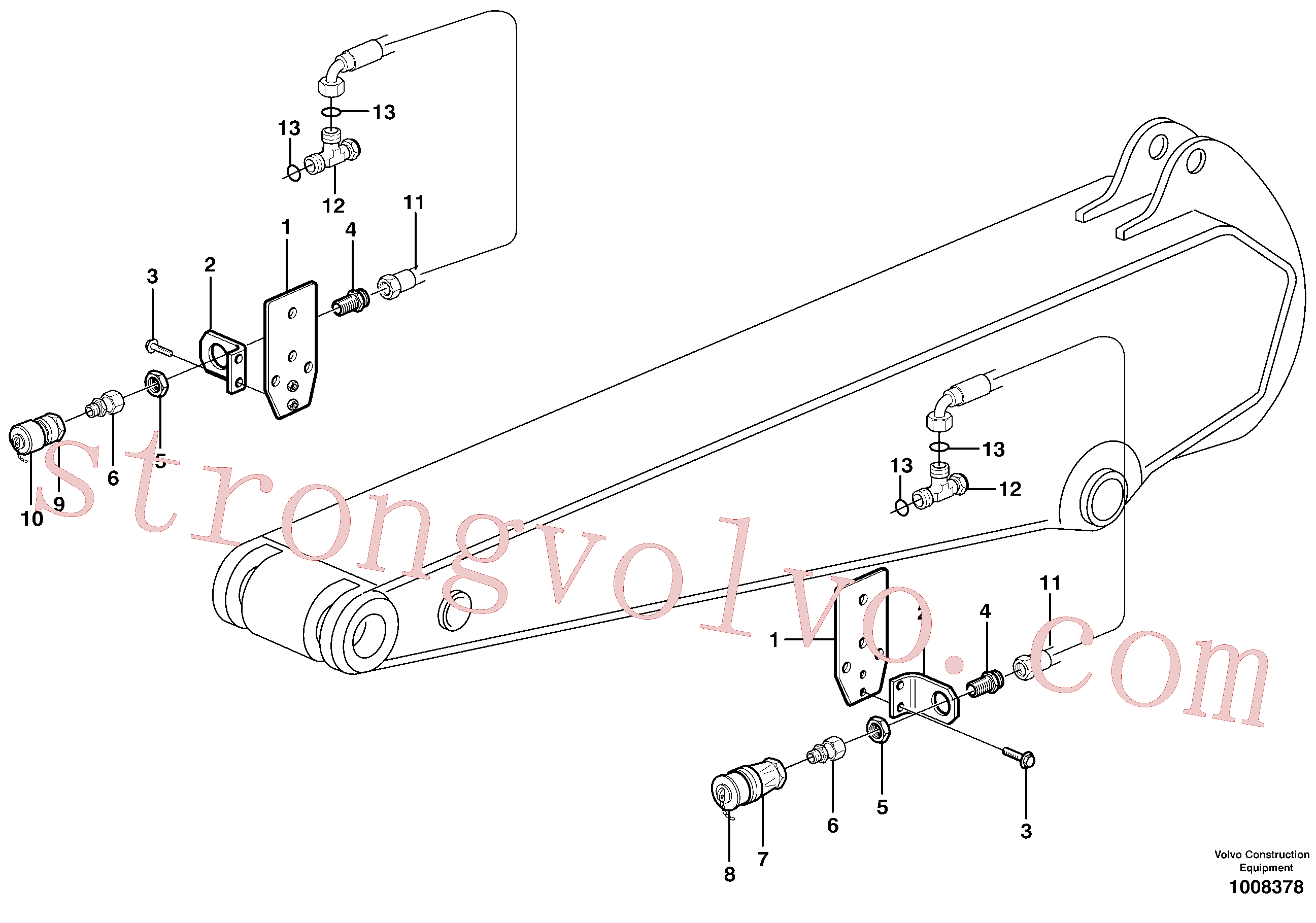 VOE981290 Volvo(1008378 Montagem)