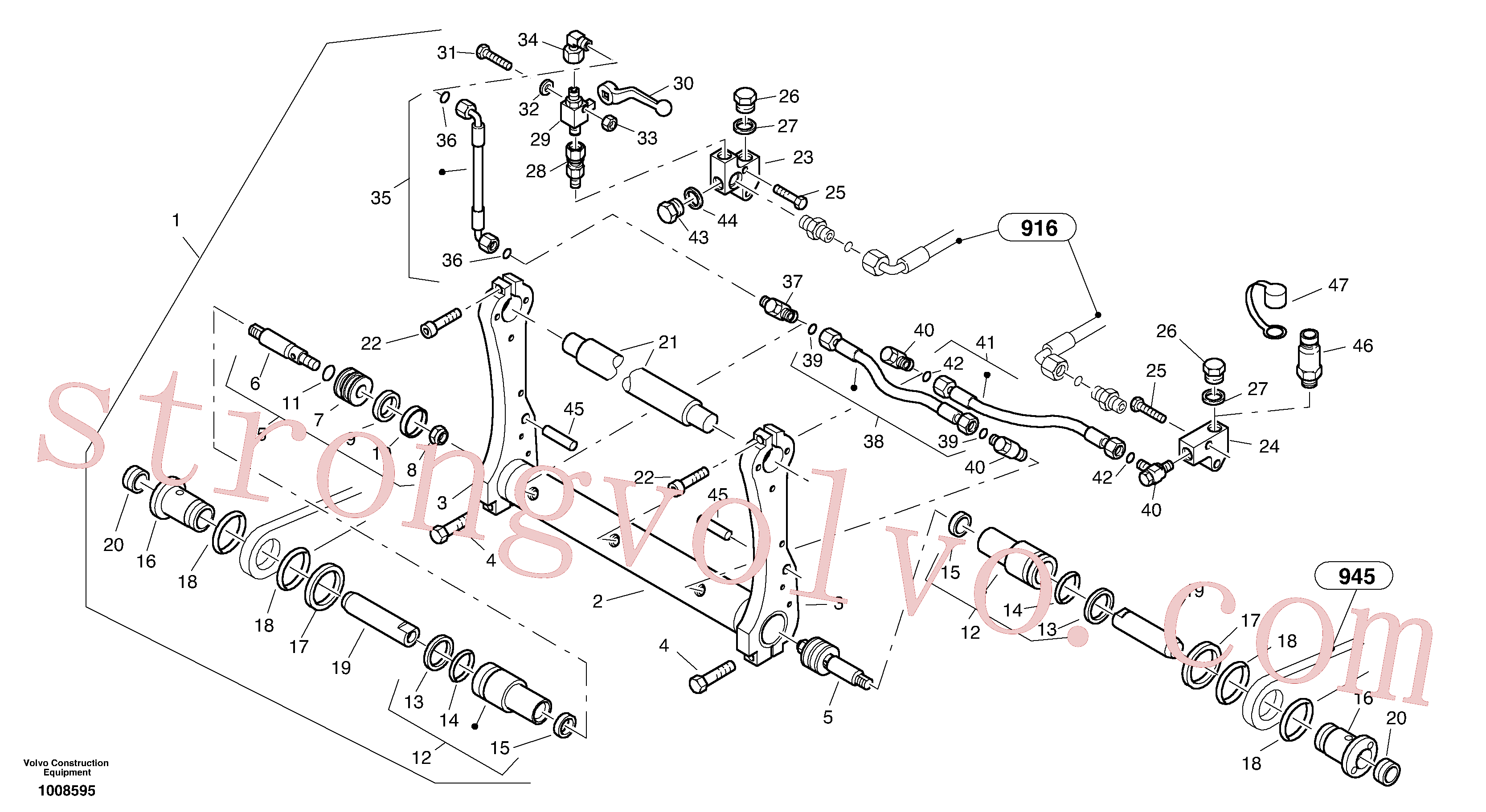 Atacado ZM8096588 Parafuso soquete sext Volvo escavadeira