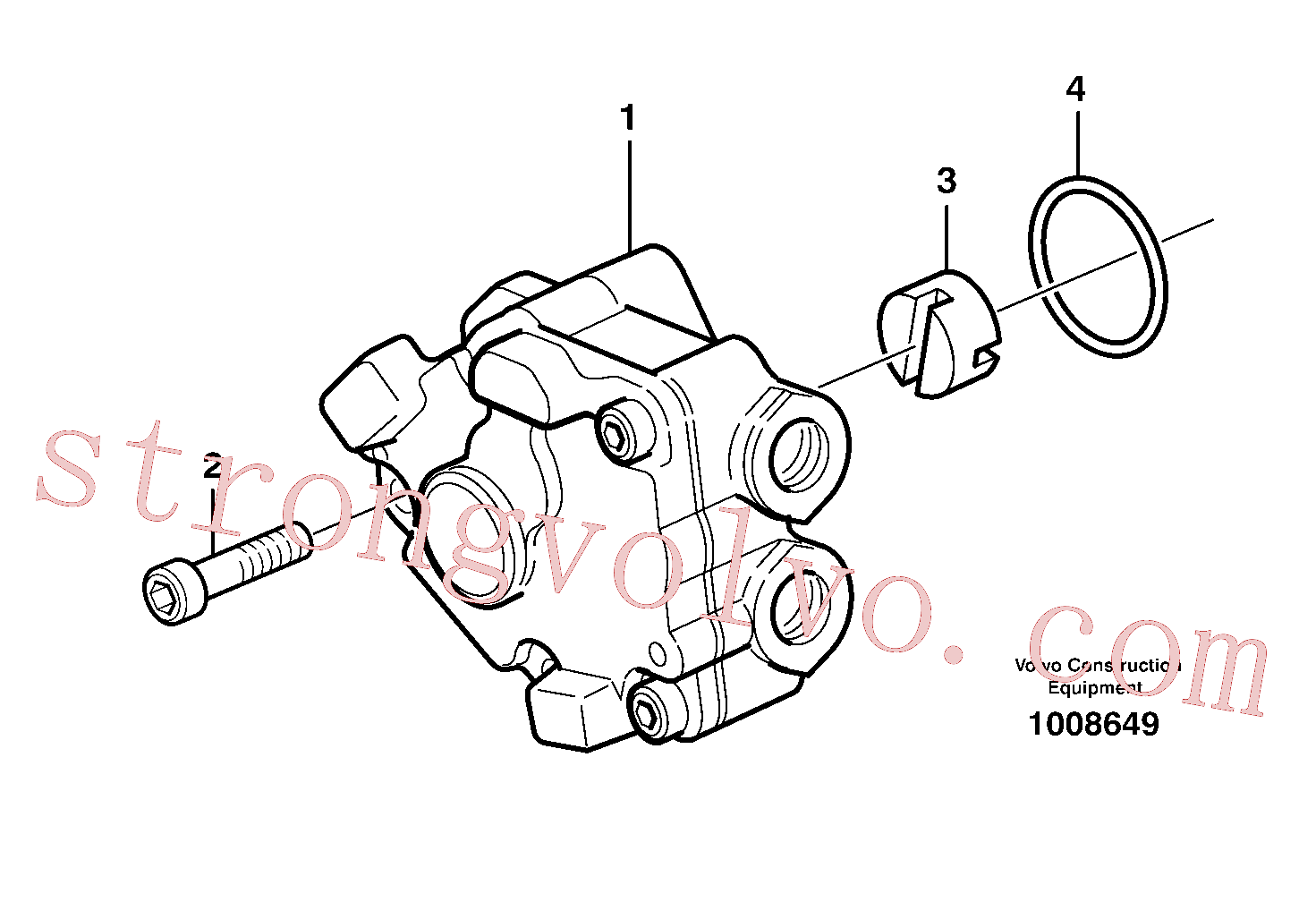 VOE15029990 Volvo Bomba de combustível(1008649 Montagem)