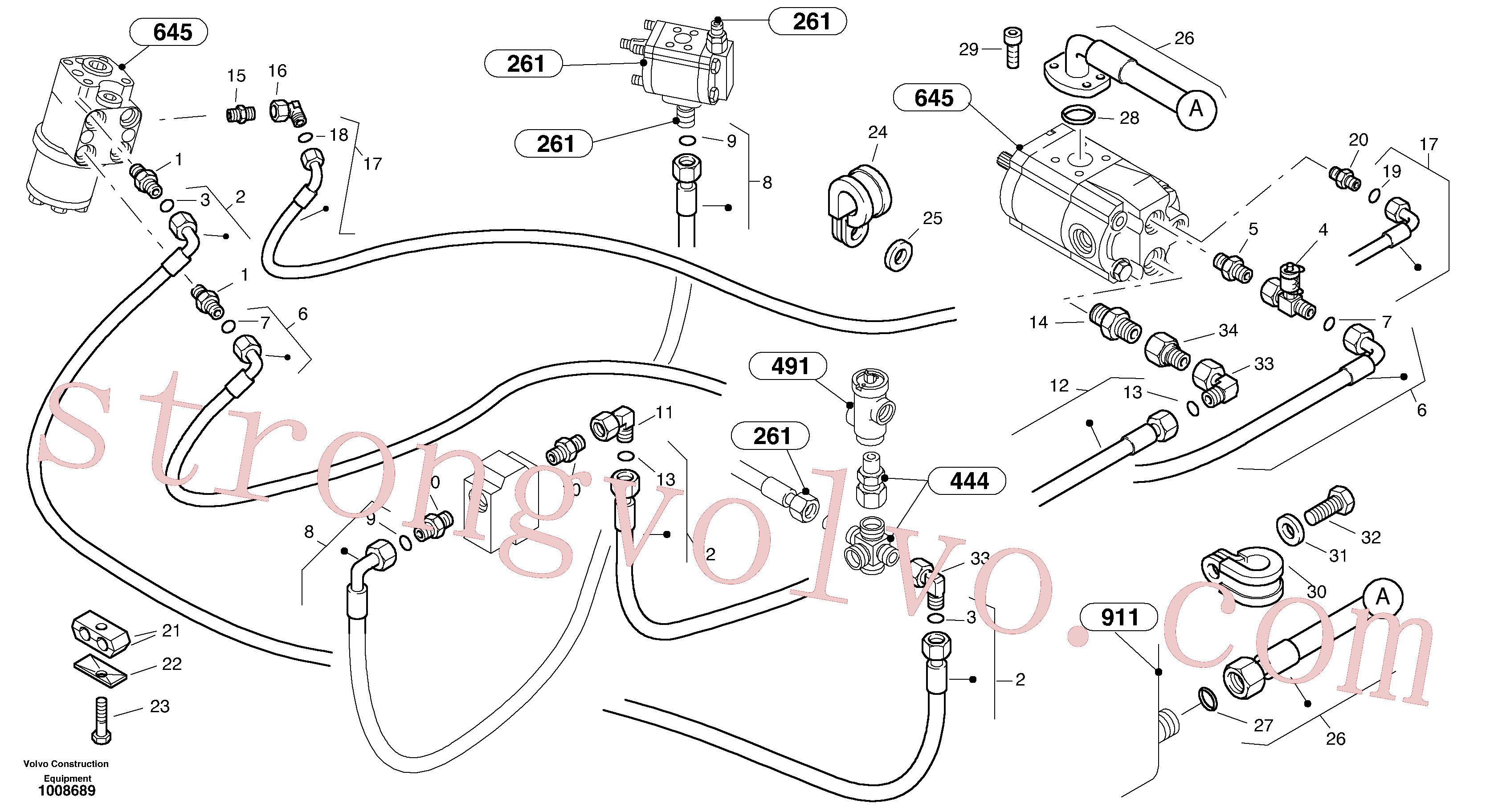 VOE14371733 Volvo(1008689 Montagem)