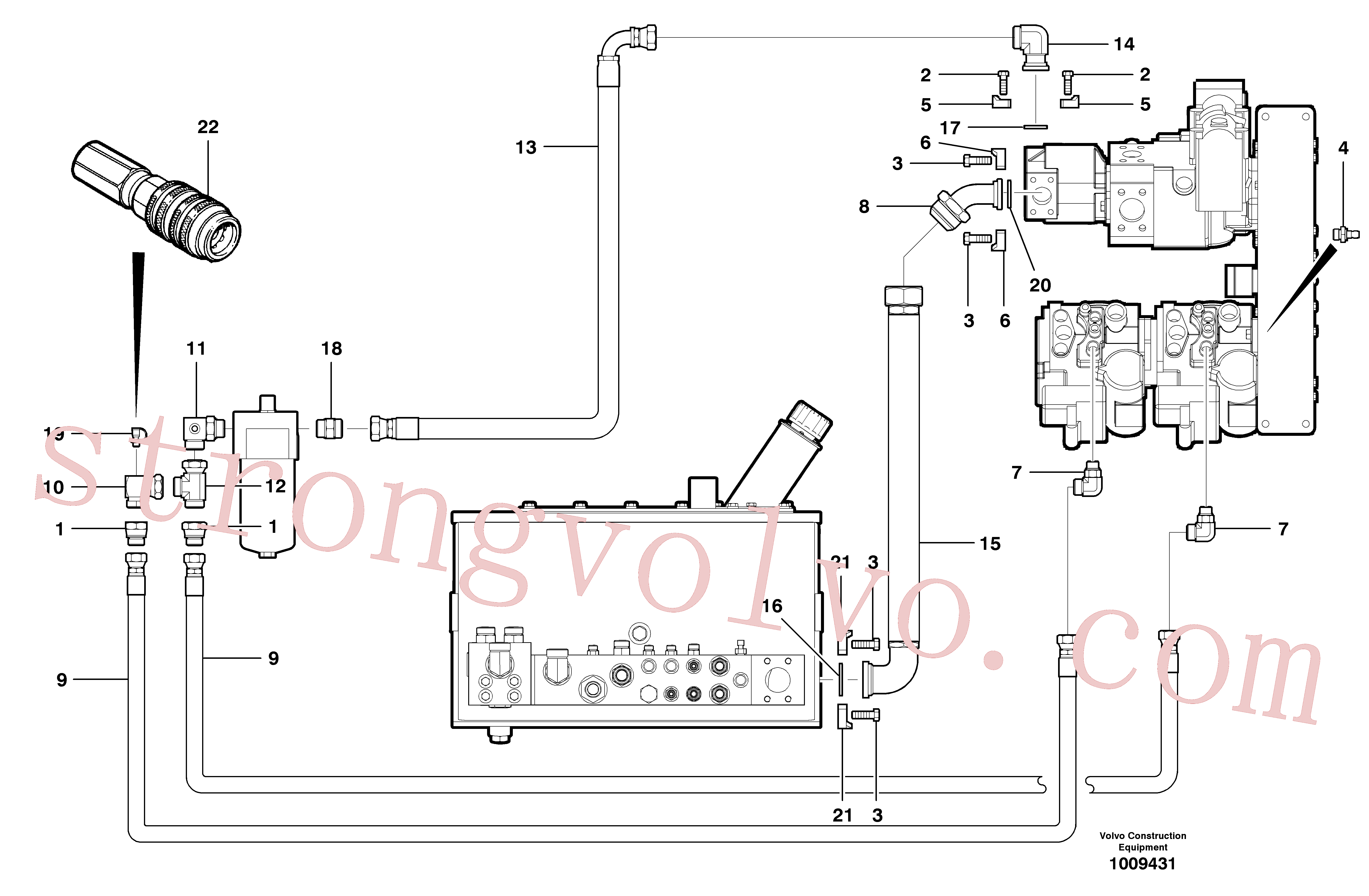 VOE926885 Volvo(1009431 Montagem)