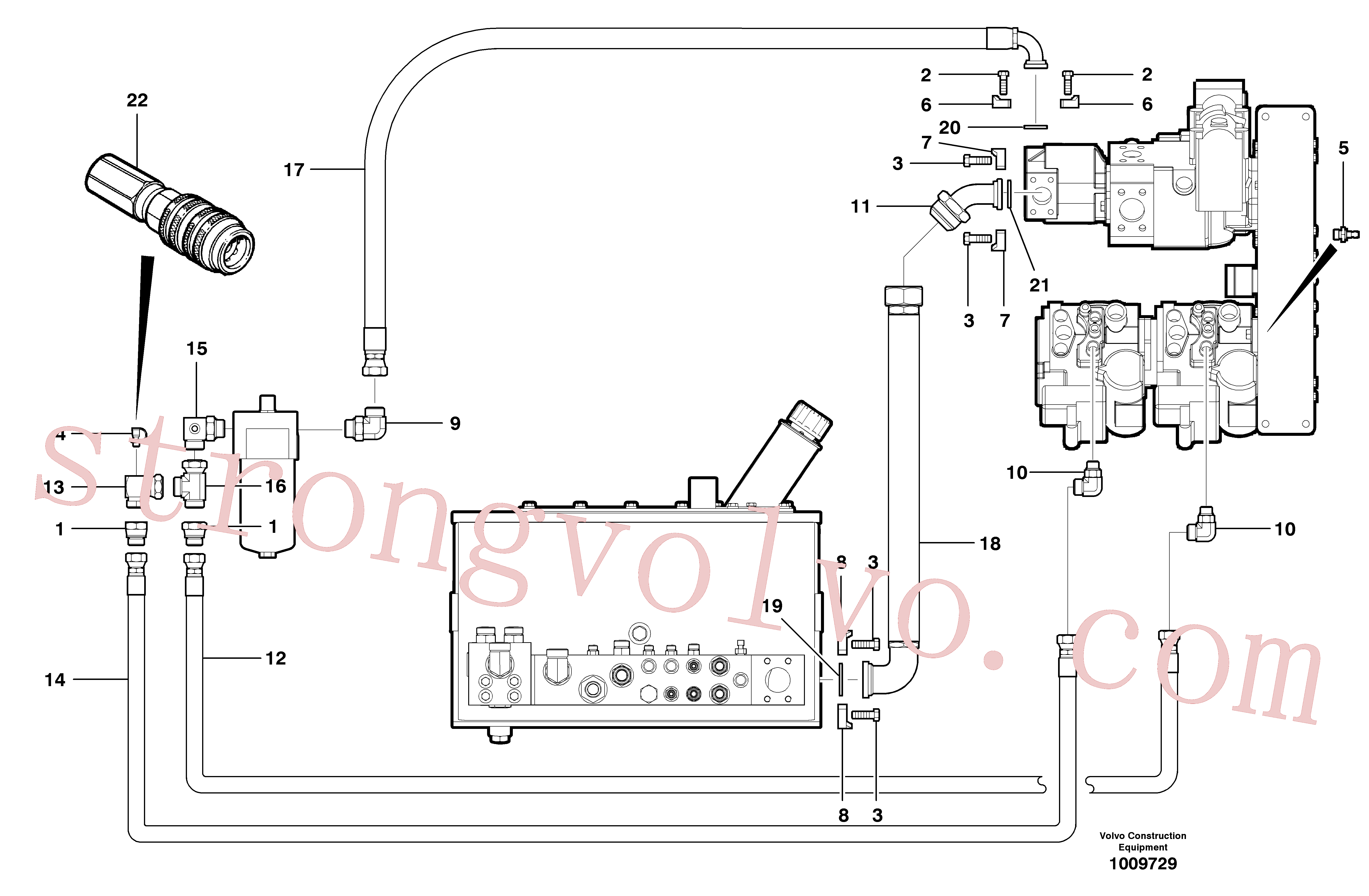 VOE926885 Volvo(1009729 Montagem)