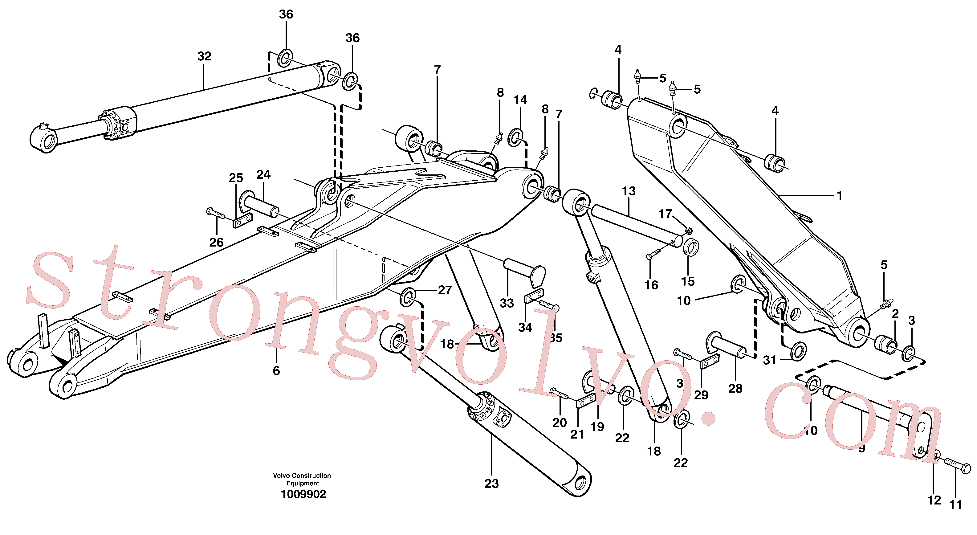 SA9011-22027 Volvo(1009902 Montagem)