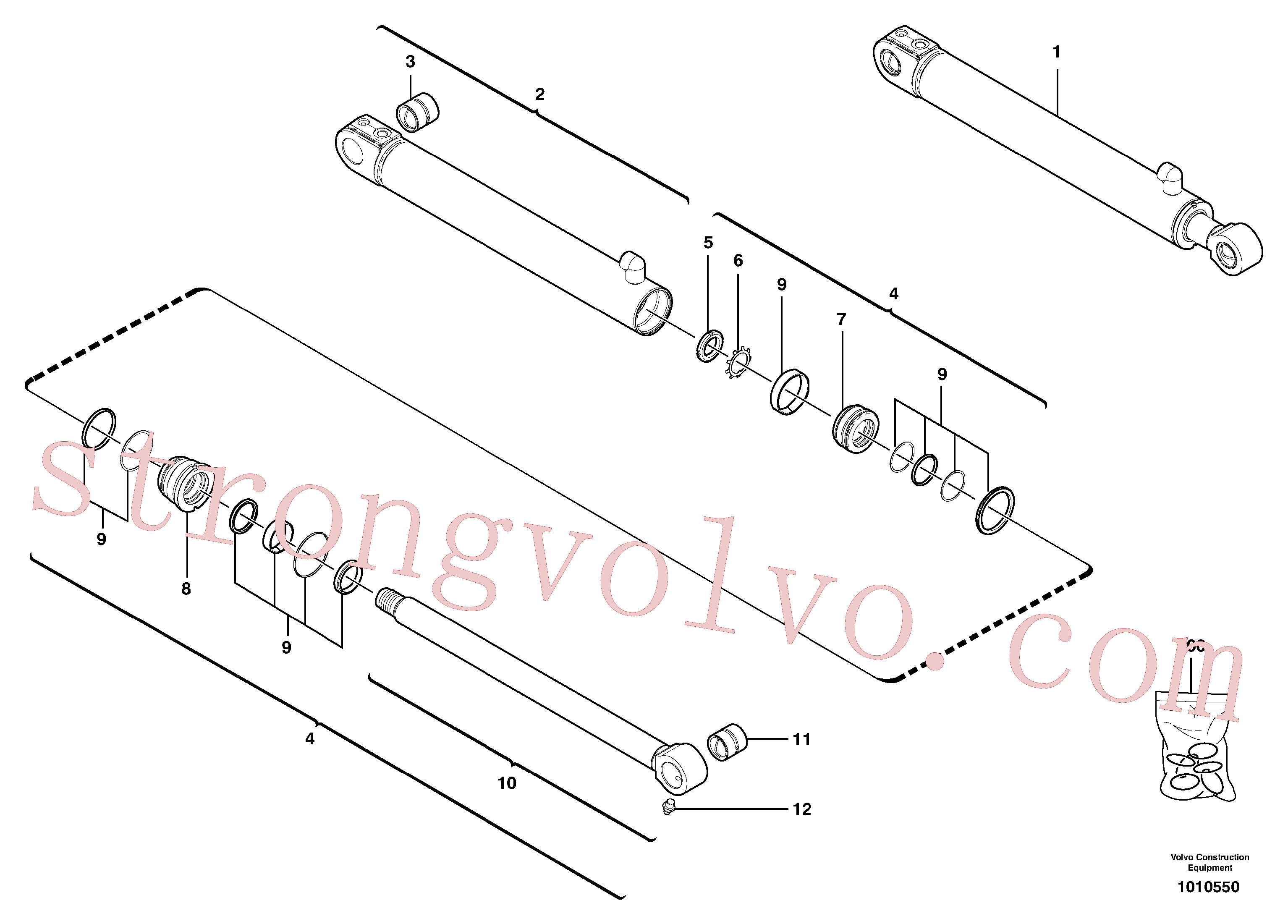 Volvo Montagem VOE11988949 Arruela Acessórios