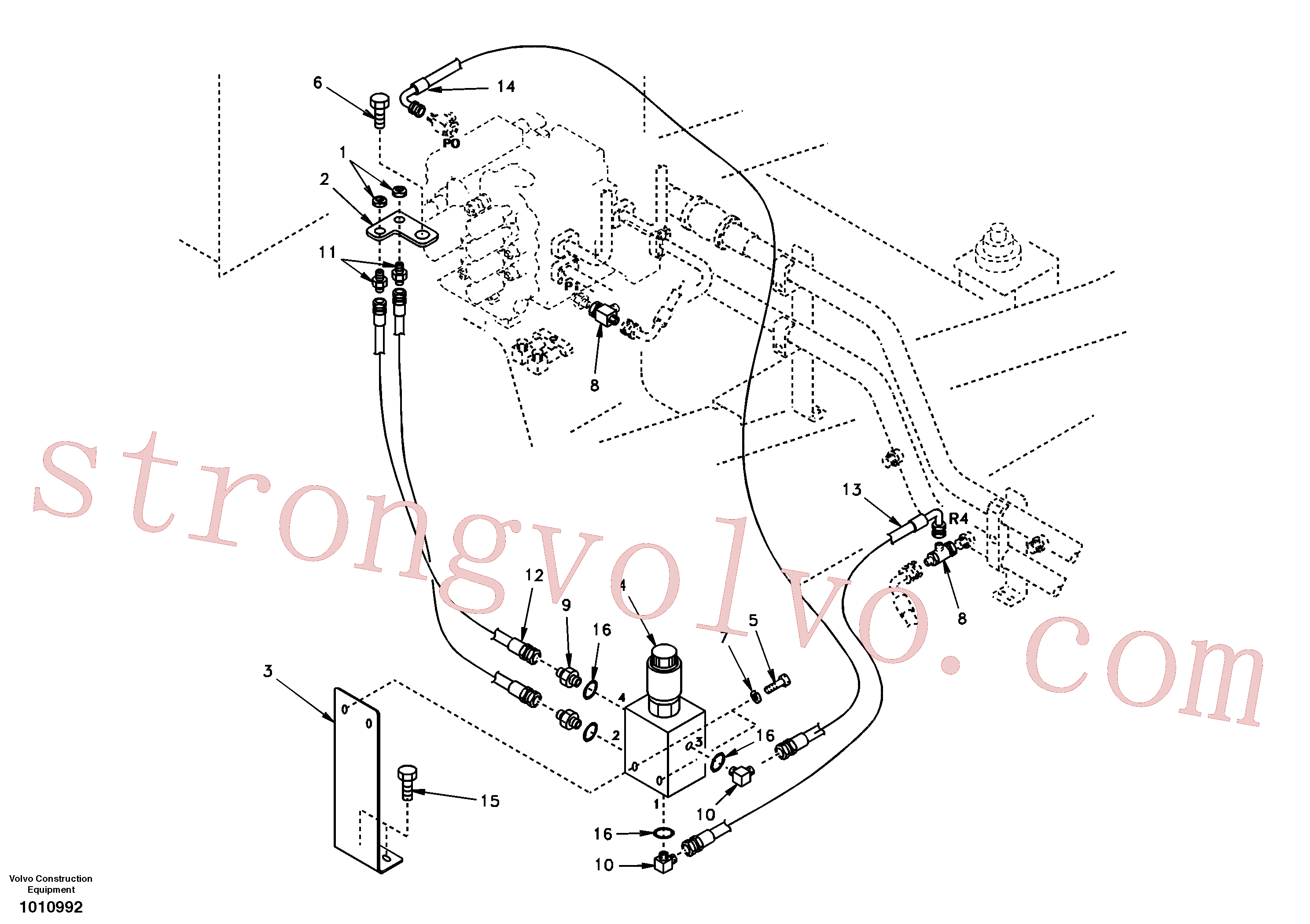 SA1174-54590 Volvo(1010992 Montagem)
