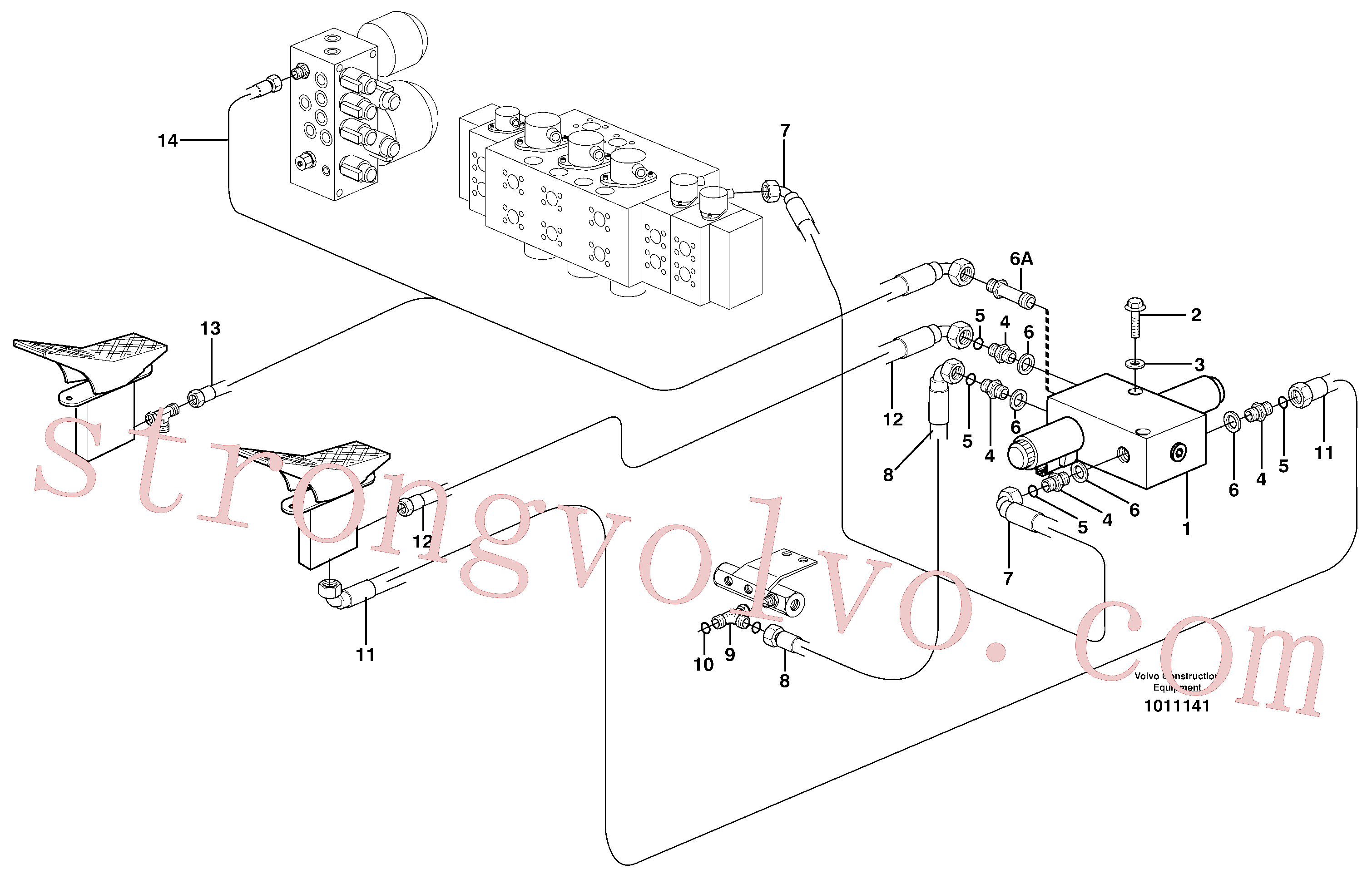 VOE14347101 Volvo(1011141 Montagem)