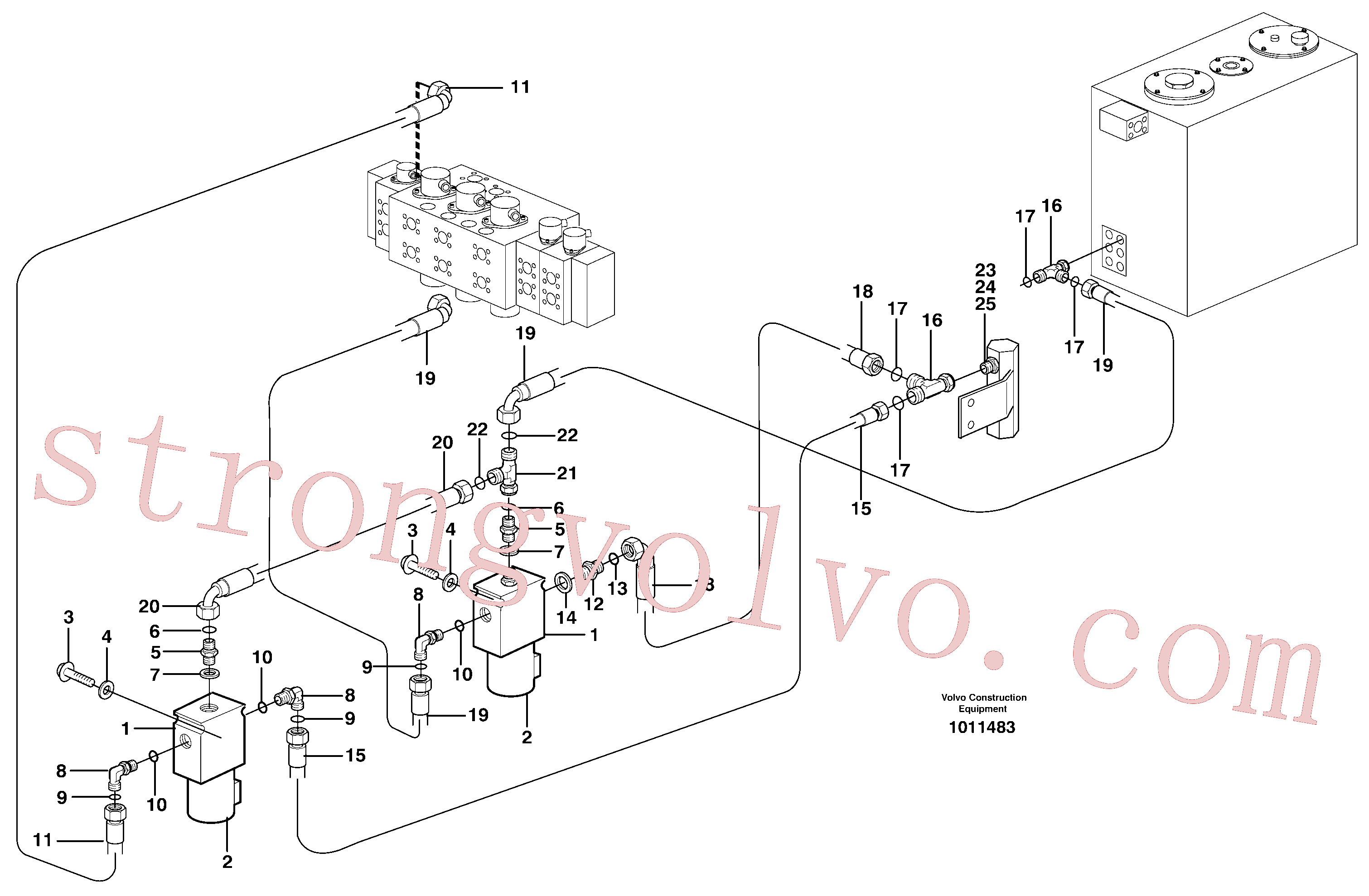 VOE14378822 Volvo(1011483 Montagem)