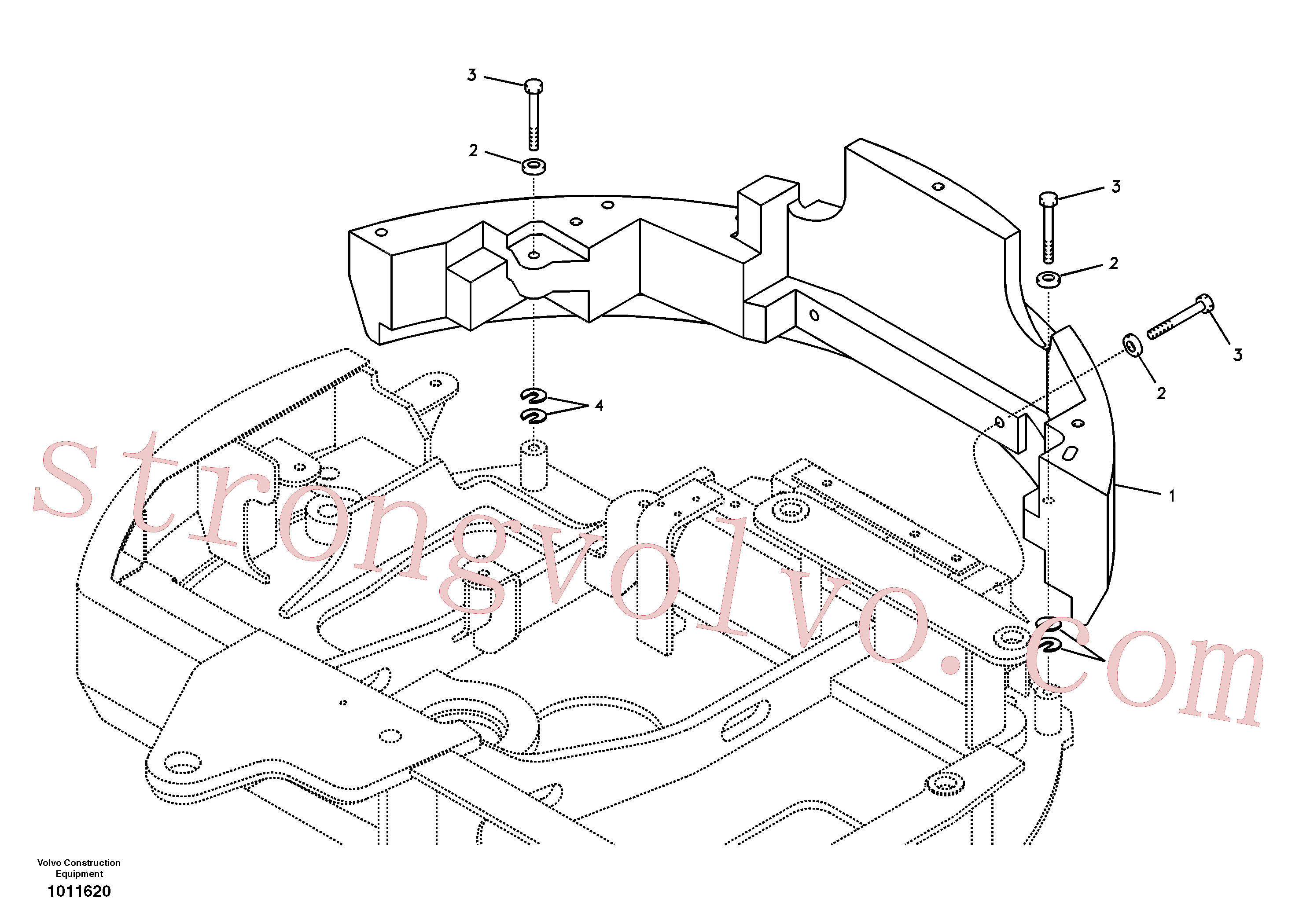VOE14881065 Volvo Contrapesos(1011620 Montagem)