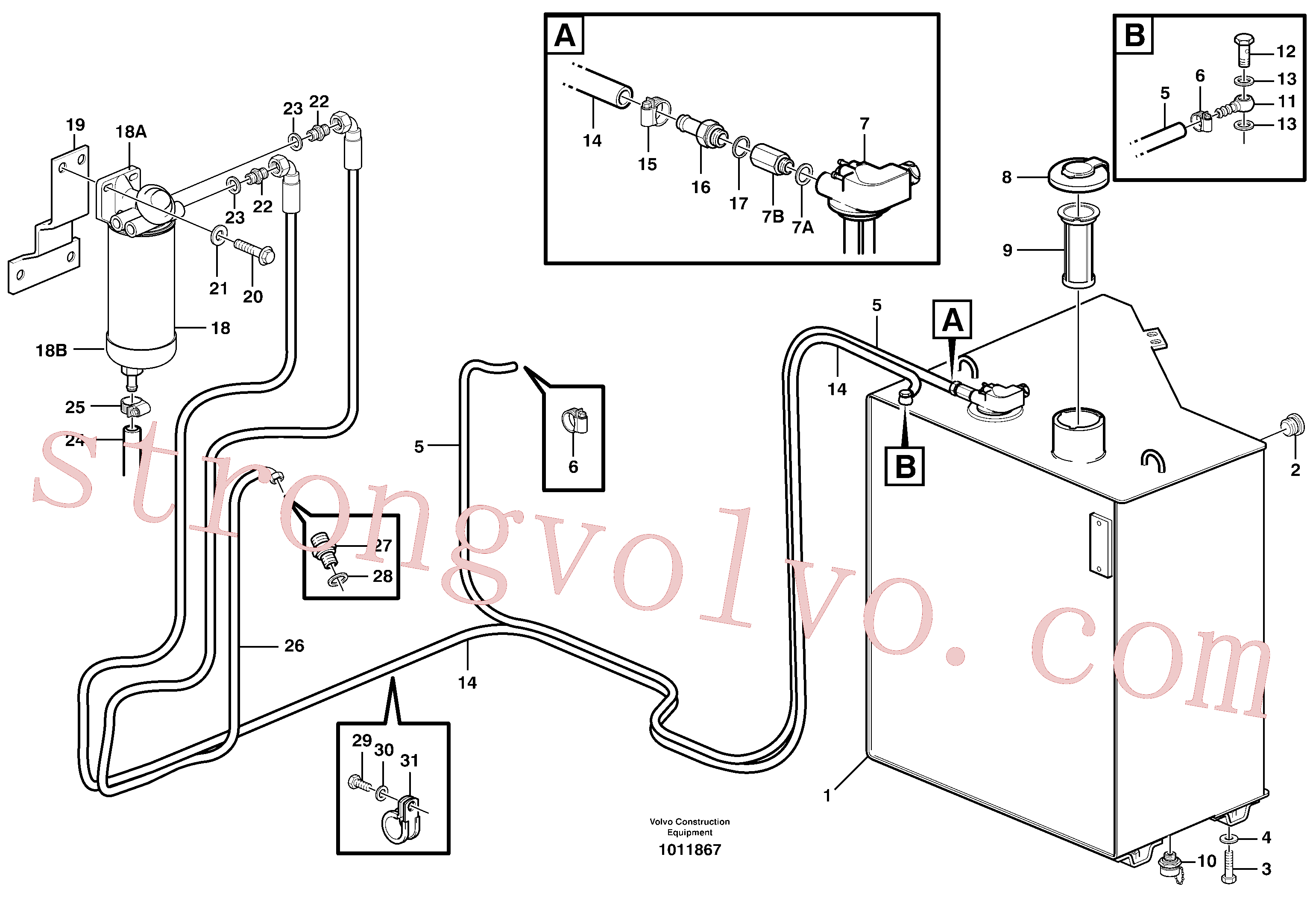 VOE14013477 Volvo(1011867 Montagem)