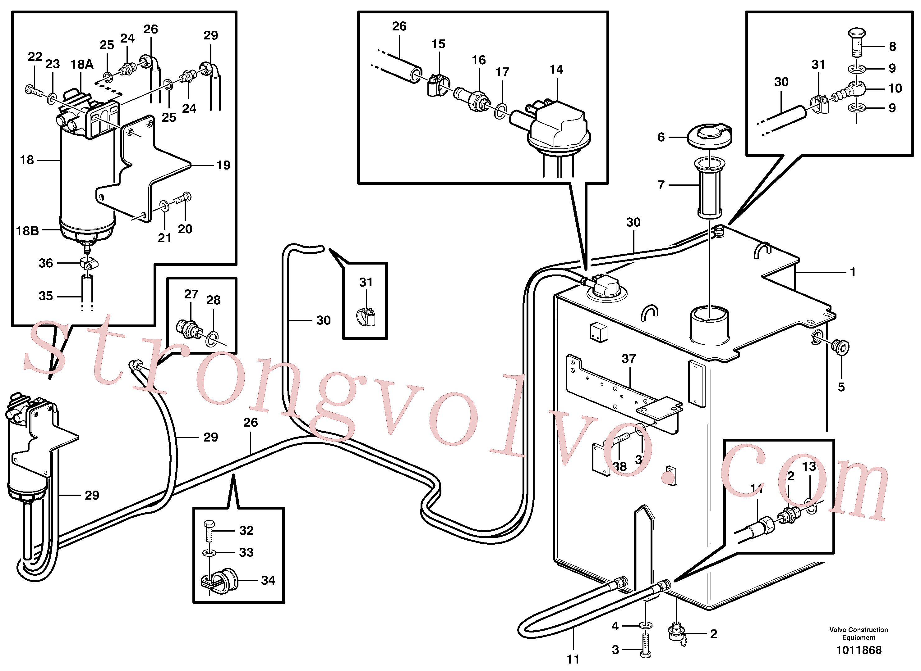 VOE14013477 Volvo(1011868 Montagem)