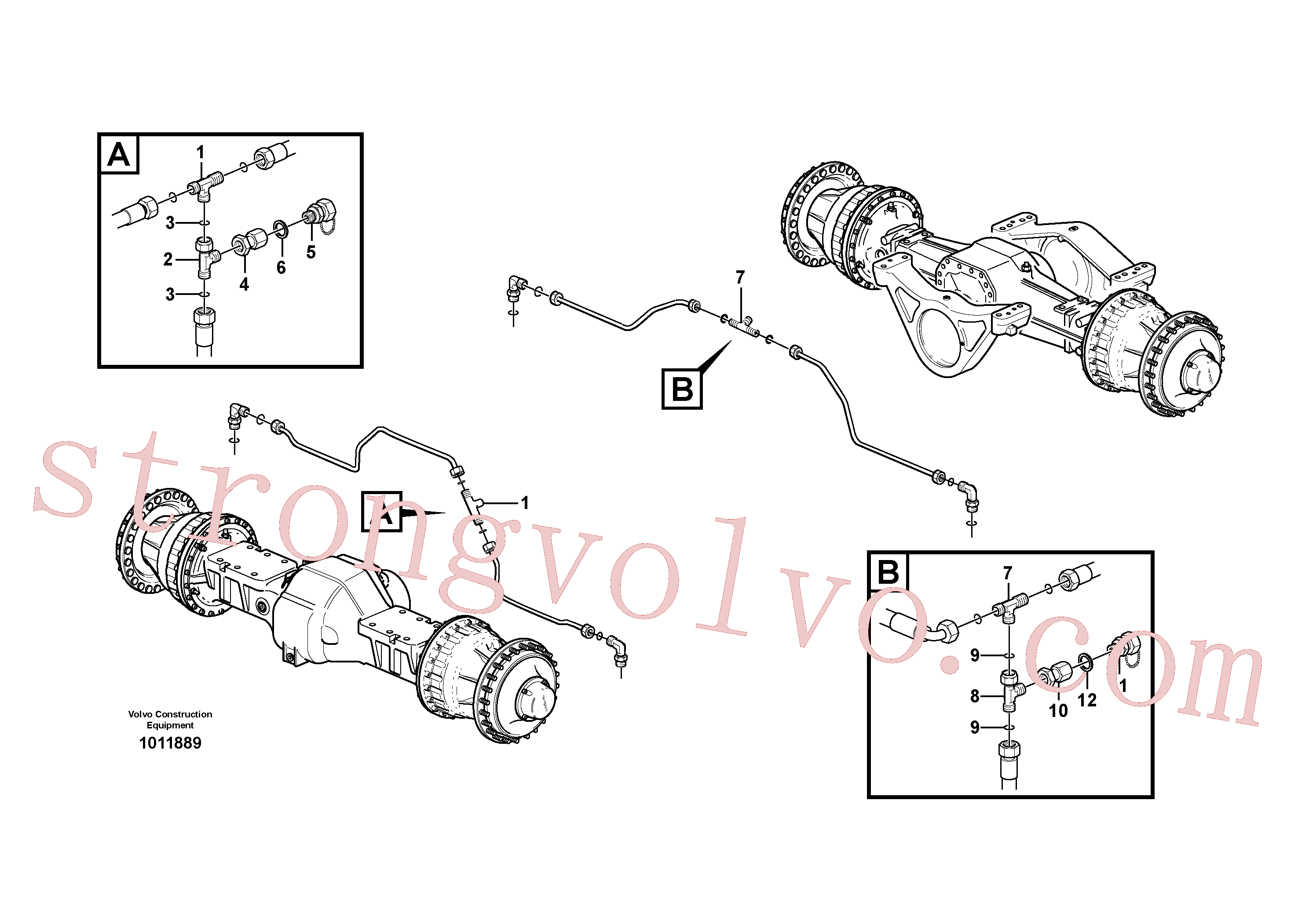VOE13933878 Volvo Versão alemã(1011889 Montagem)