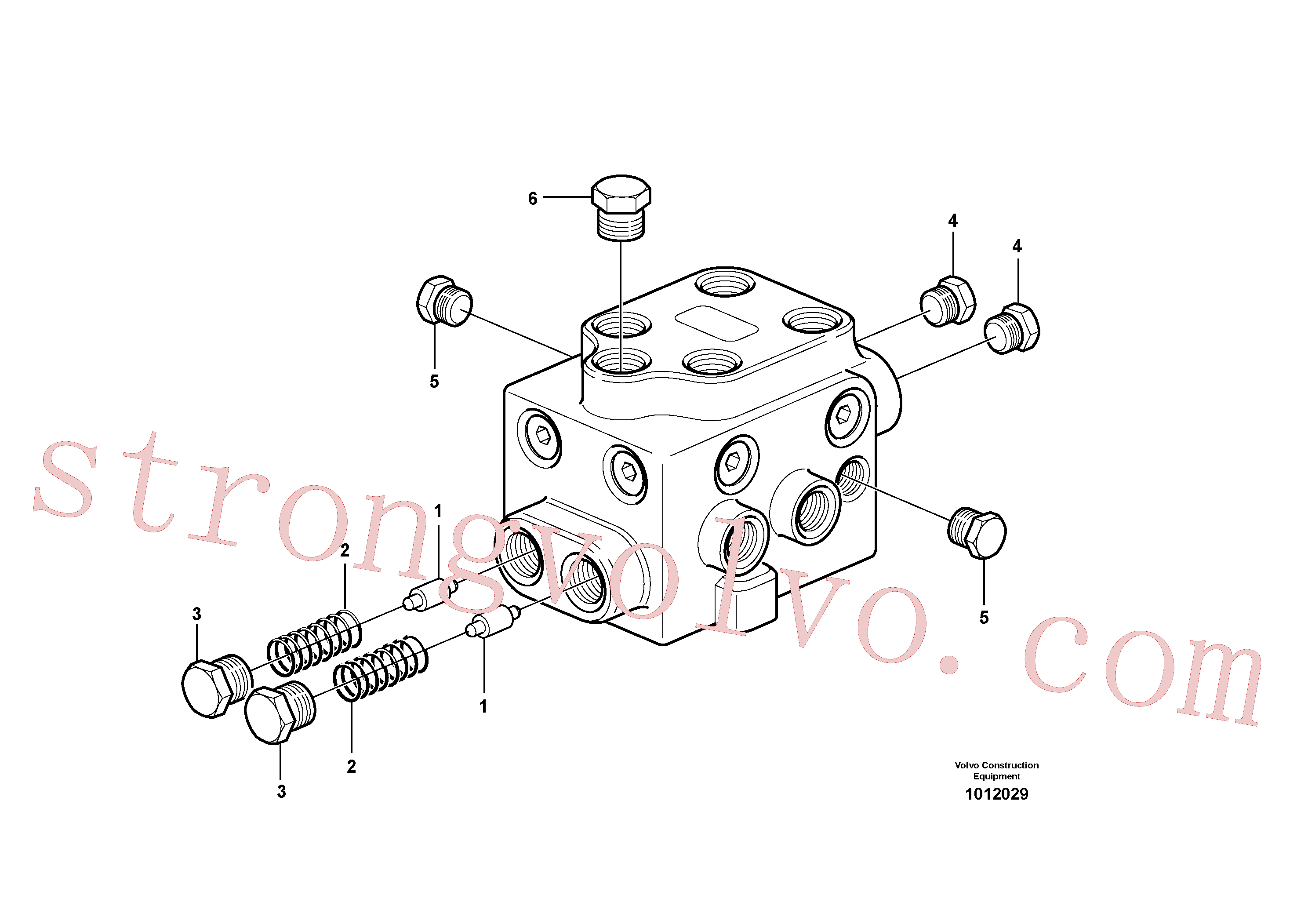 Volvo Montagem VOE982416 Junta Acessórios