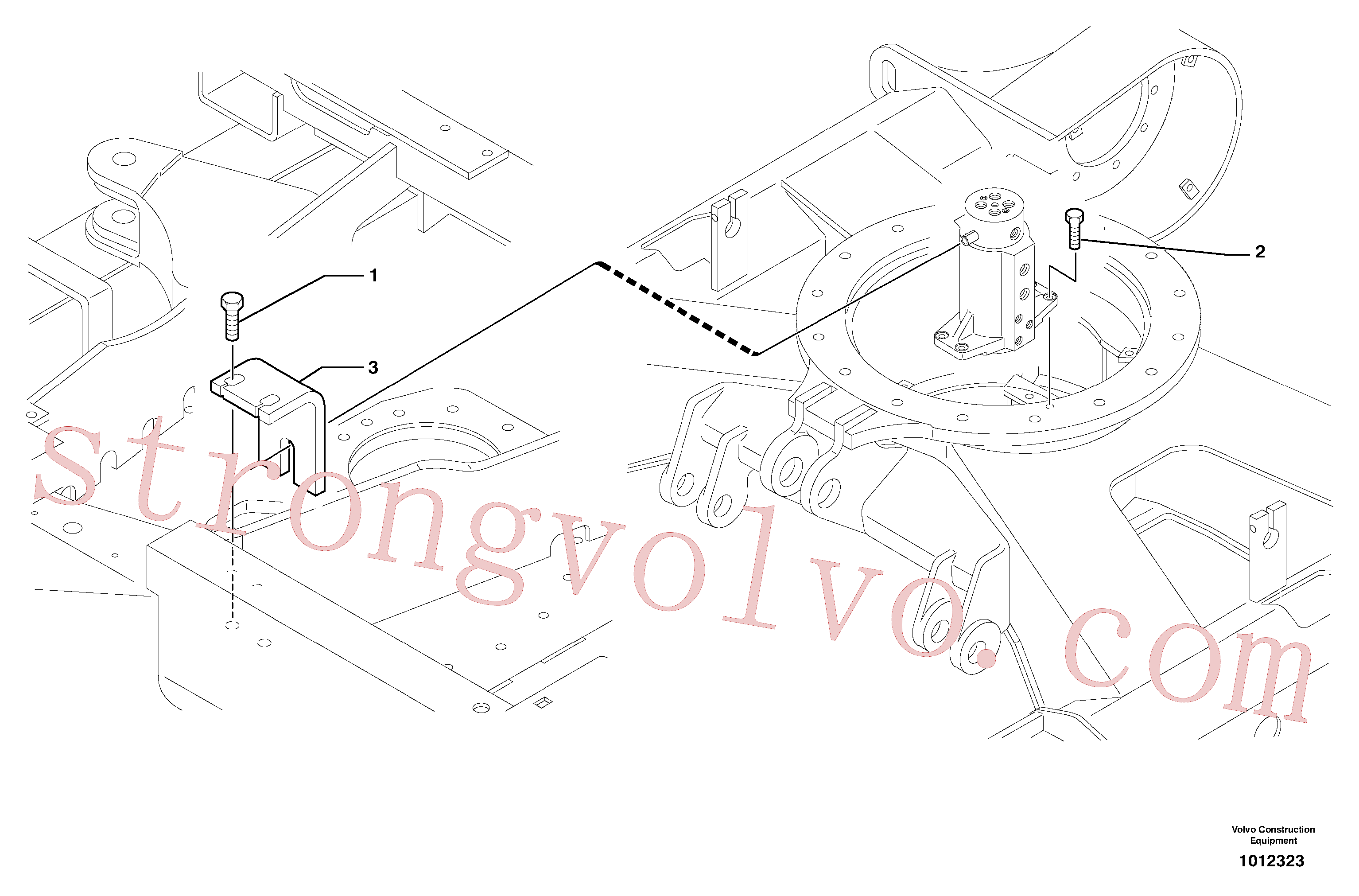Volvo Acessórios para escavadeira VOE11802649 Stop Acessórios