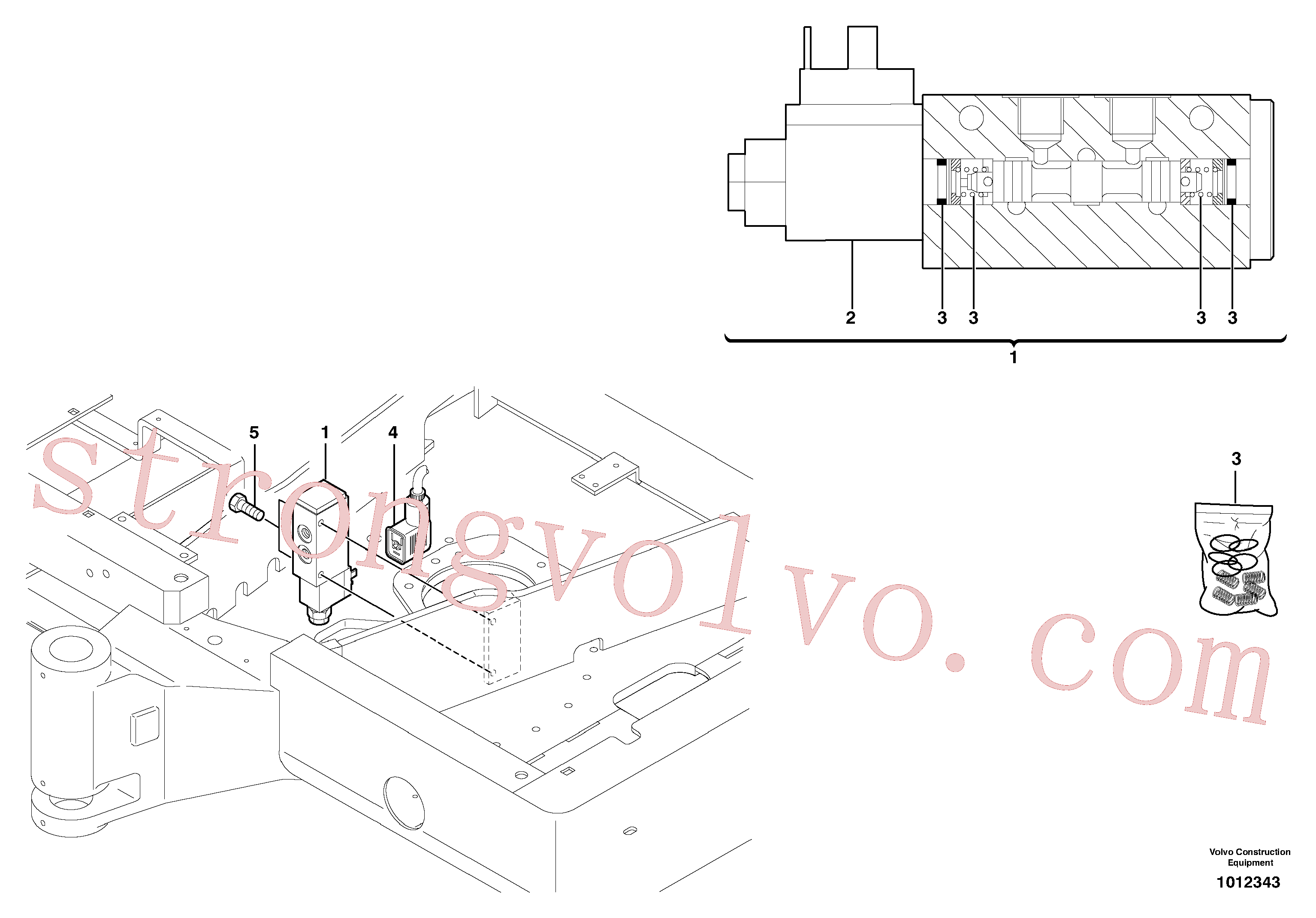 VOE11806086 Volvo(1012343 Montagem)