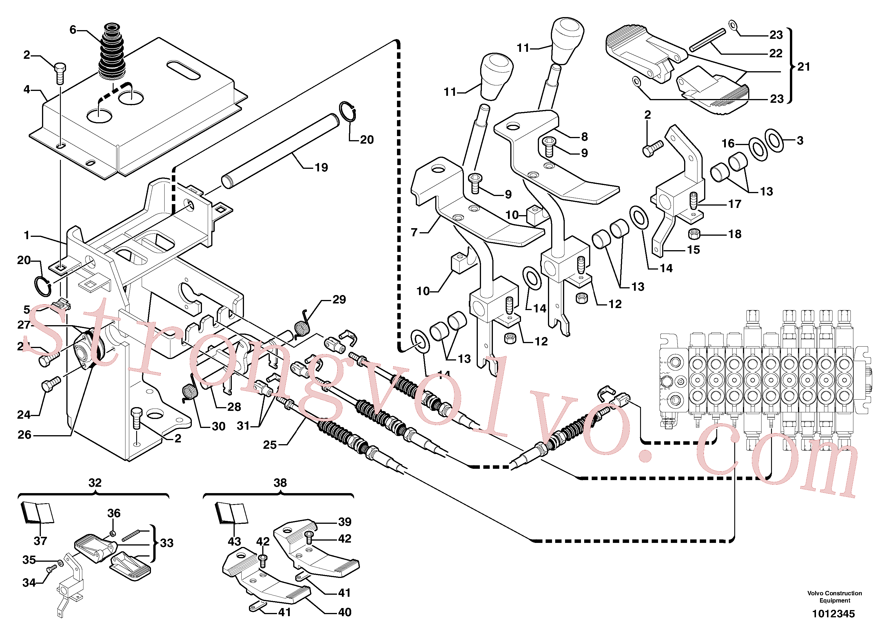 PJ3630397 Volvo(1012345 Montagem)