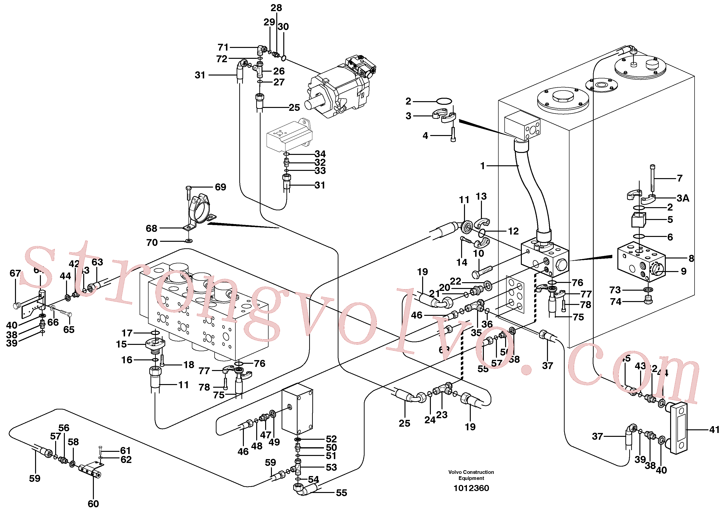 VOE14370258 Volvo(1012360 Montagem)