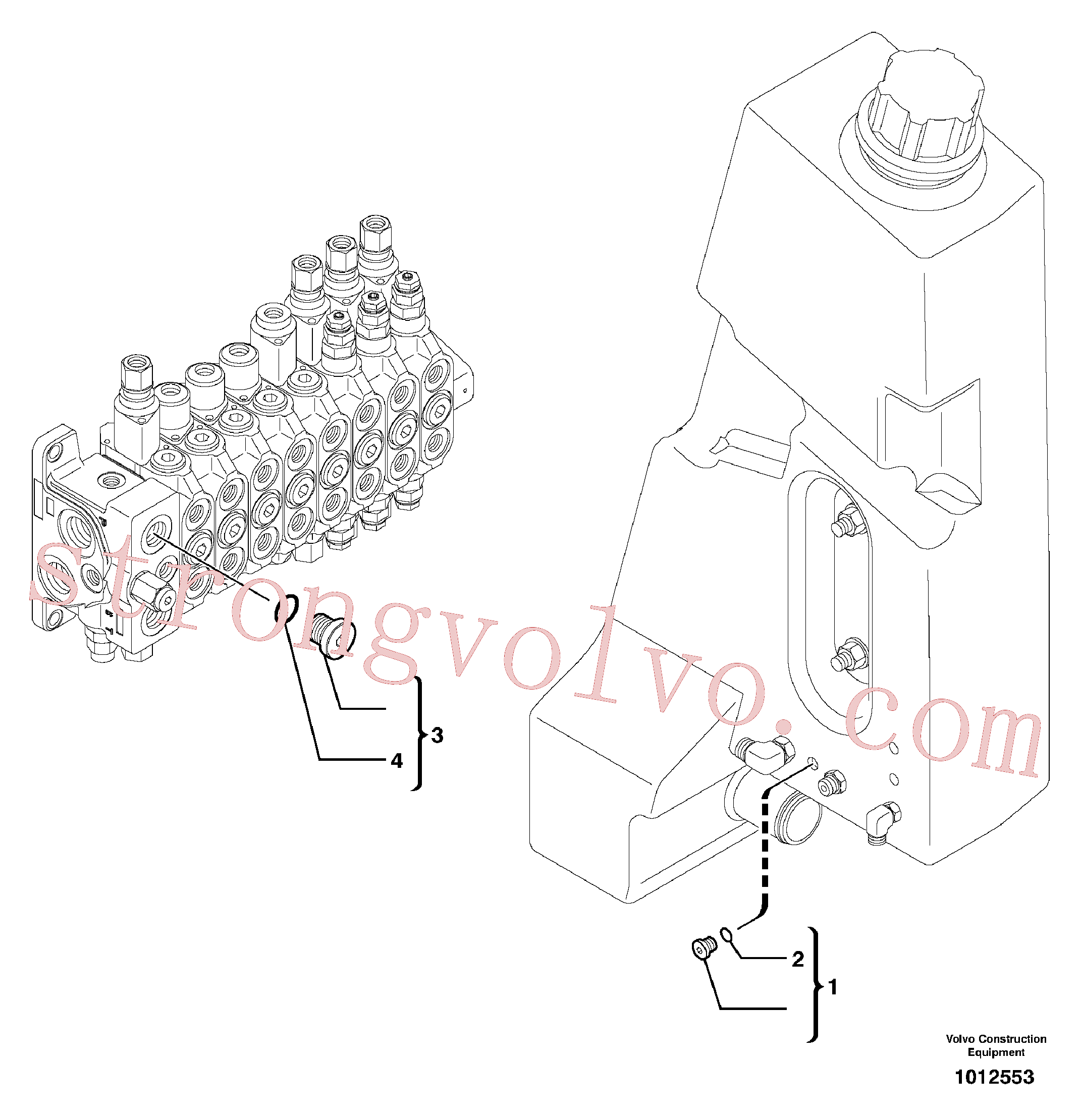 VOE983122 Volvo(1012553 Montagem)