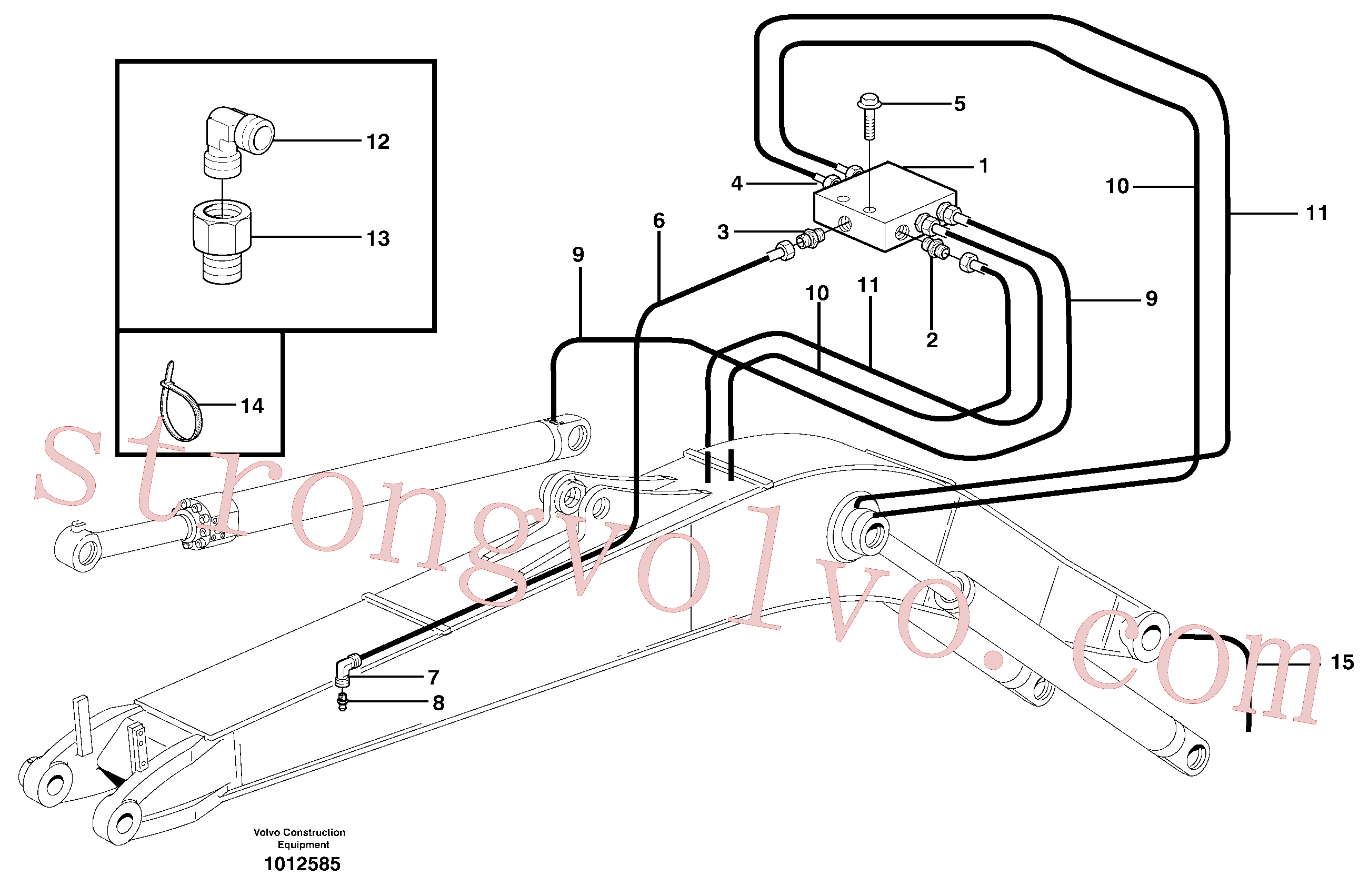 VOE14373496 Volvo(1012585 Montagem)