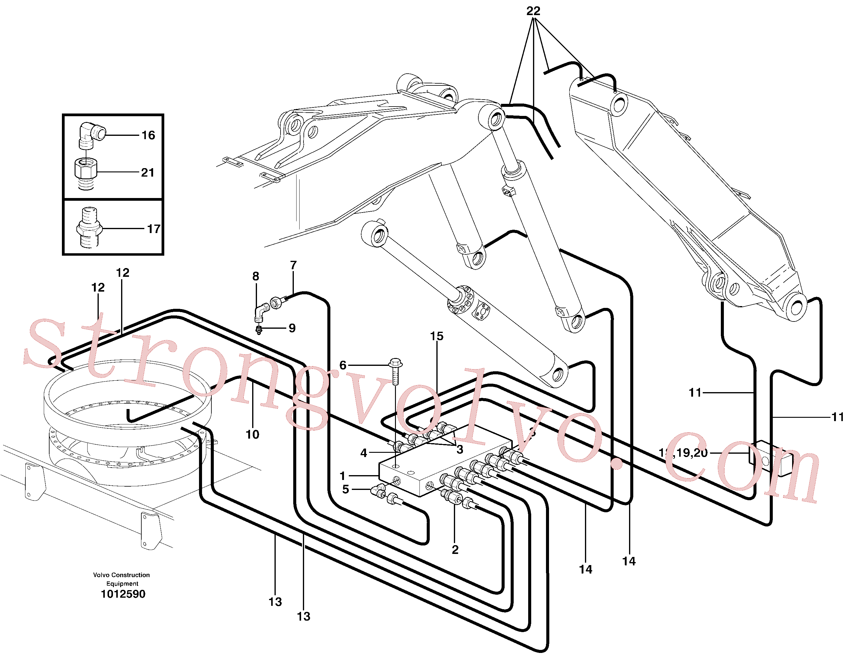 VOE14370351 Volvo(1012590 Montagem)