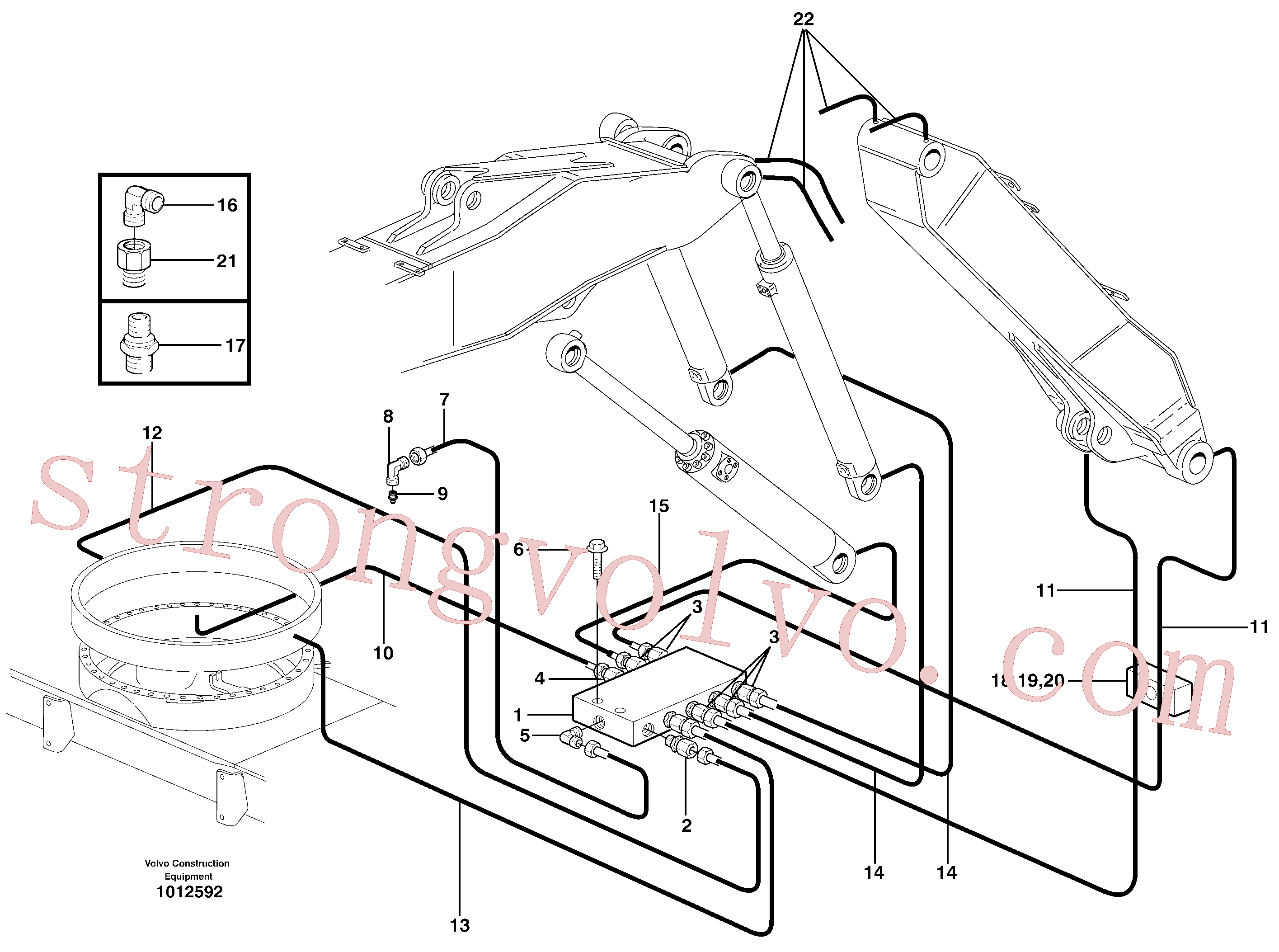 VOE14370351 Volvo(1012592 Montagem)