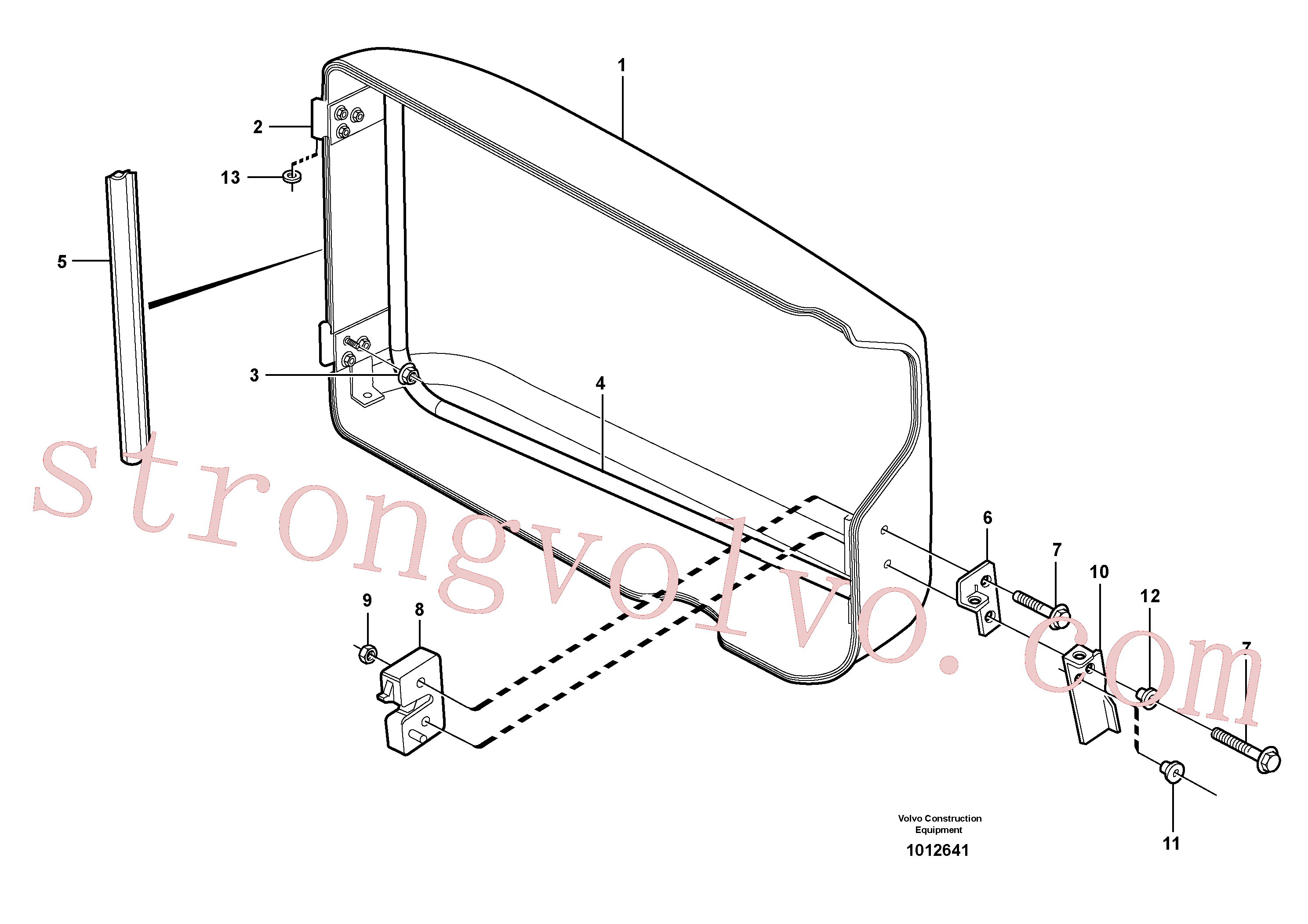 VOE4786676 Volvo Tampa de filtro(1012641 Montagem)