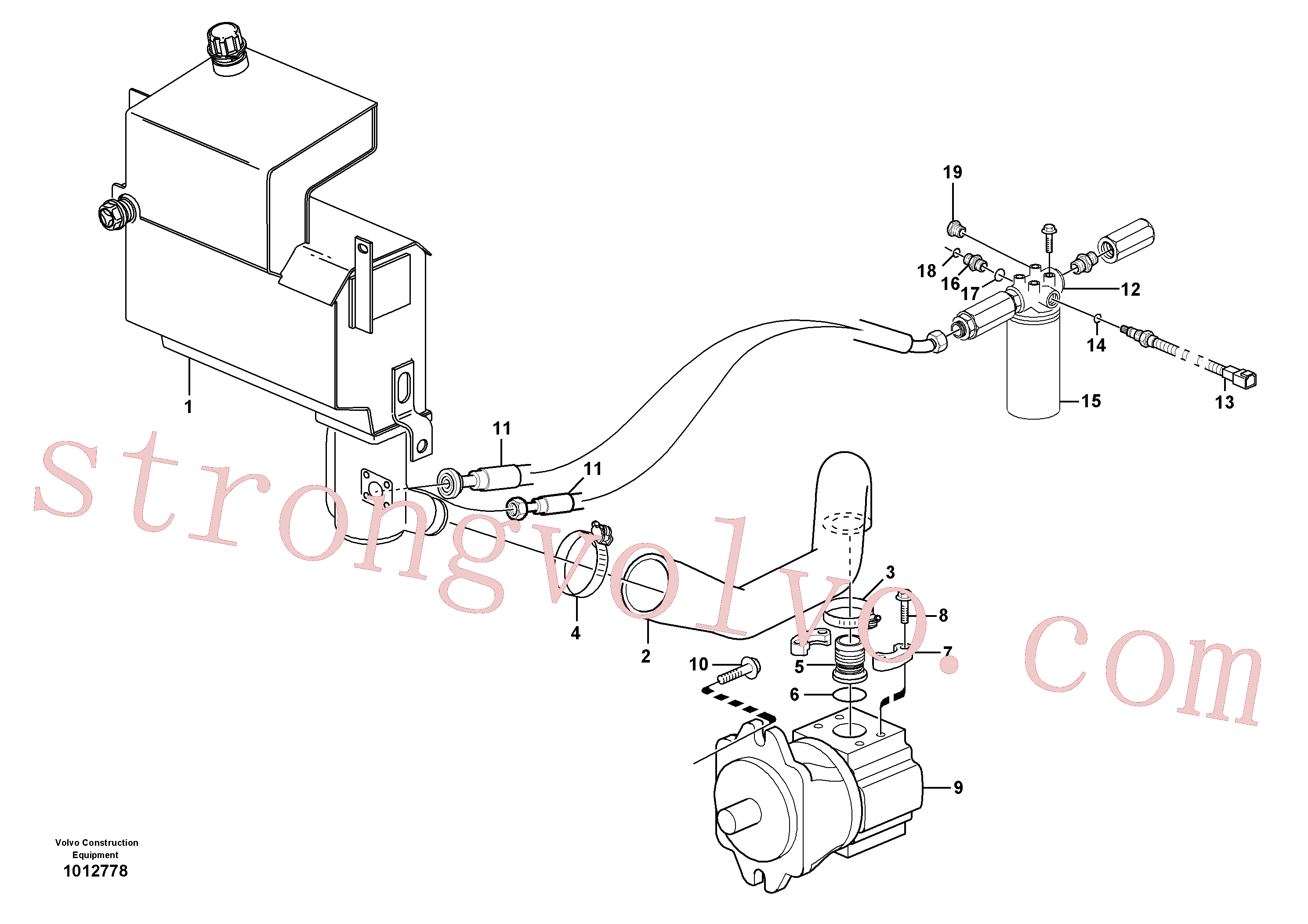 VOE11023360 Volvo(1012778 Montagem)