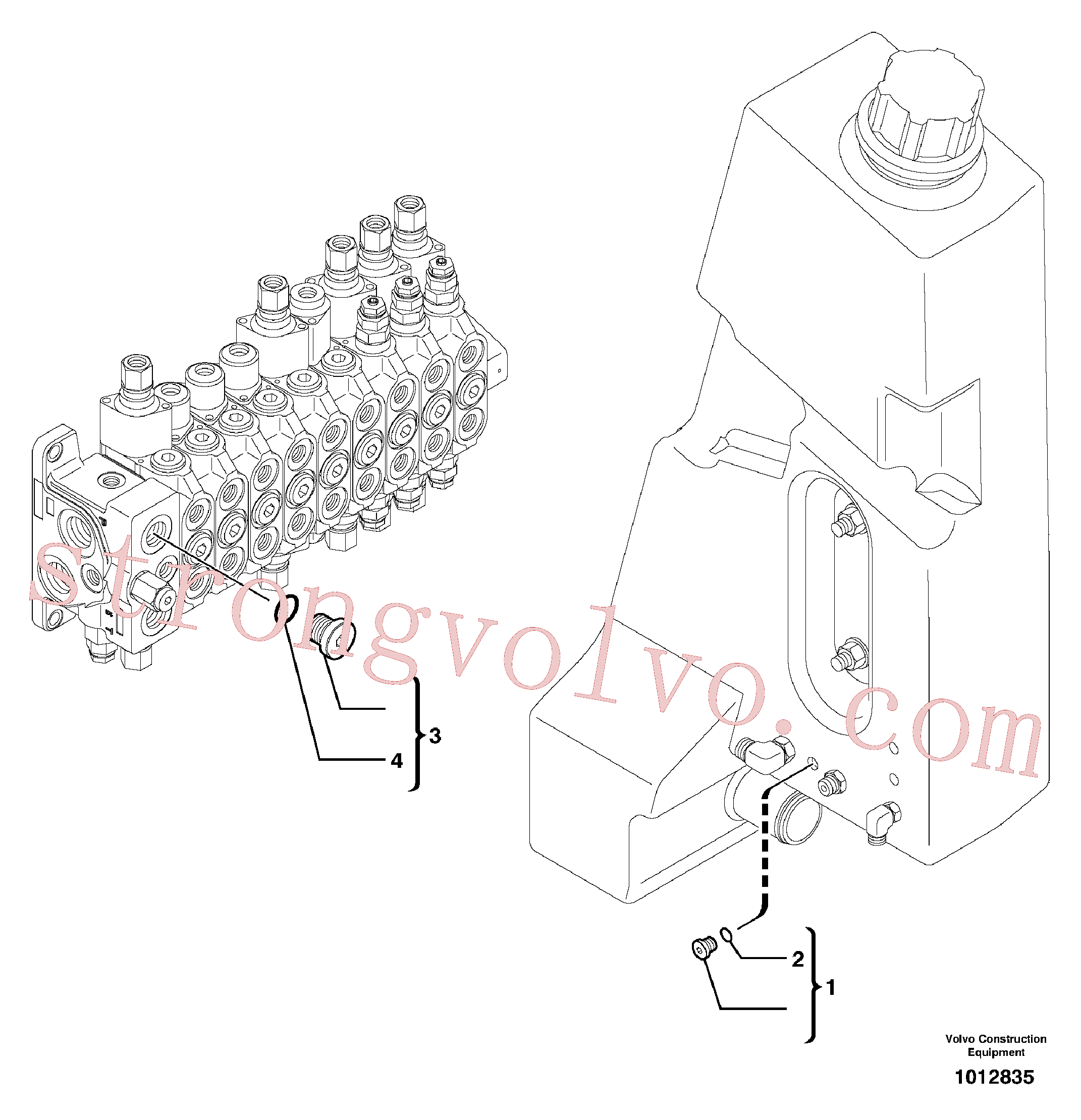 VOE983122 Volvo(1012835 Montagem)