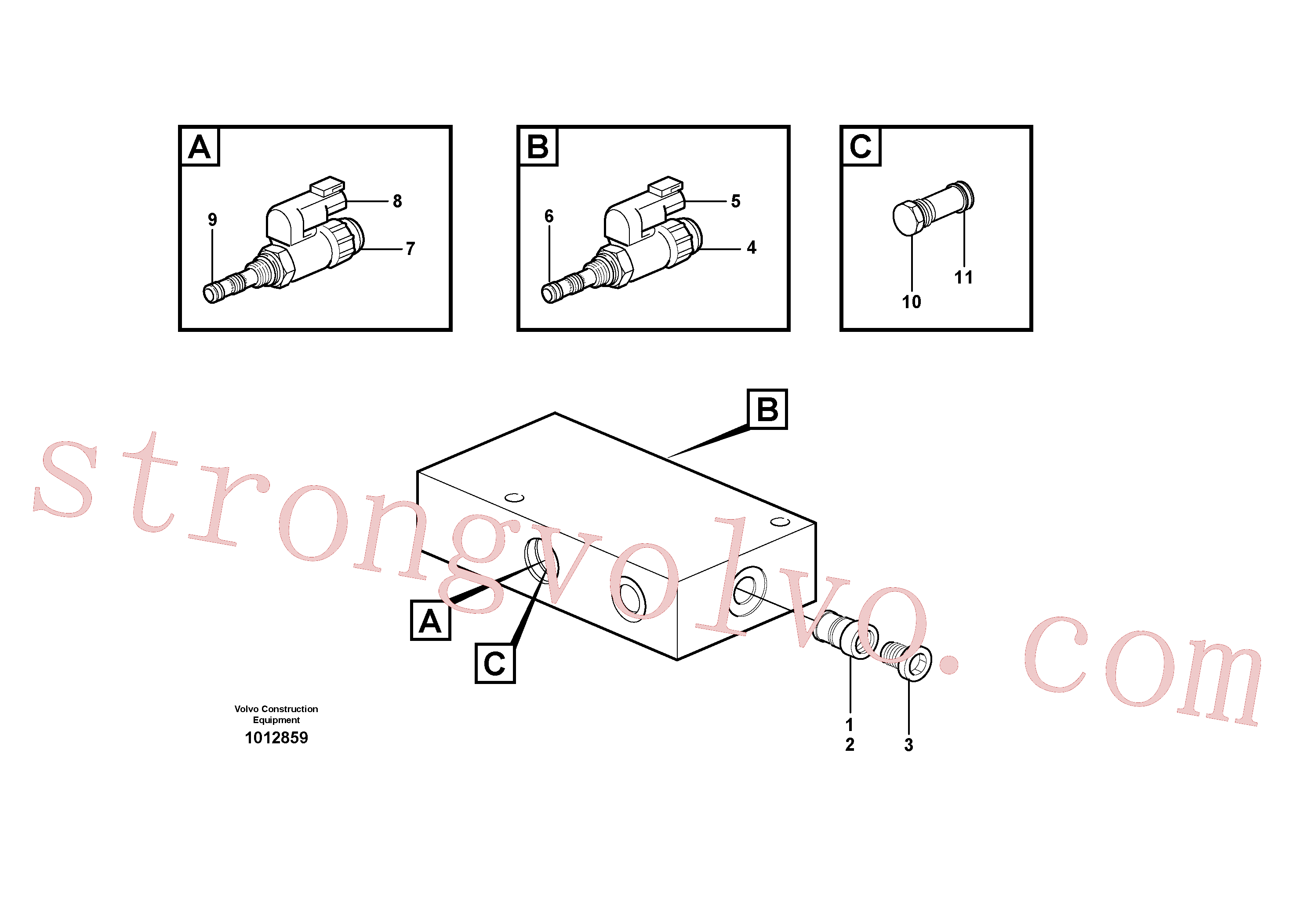 VOE11708658 Volvo(1012859 Montagem)