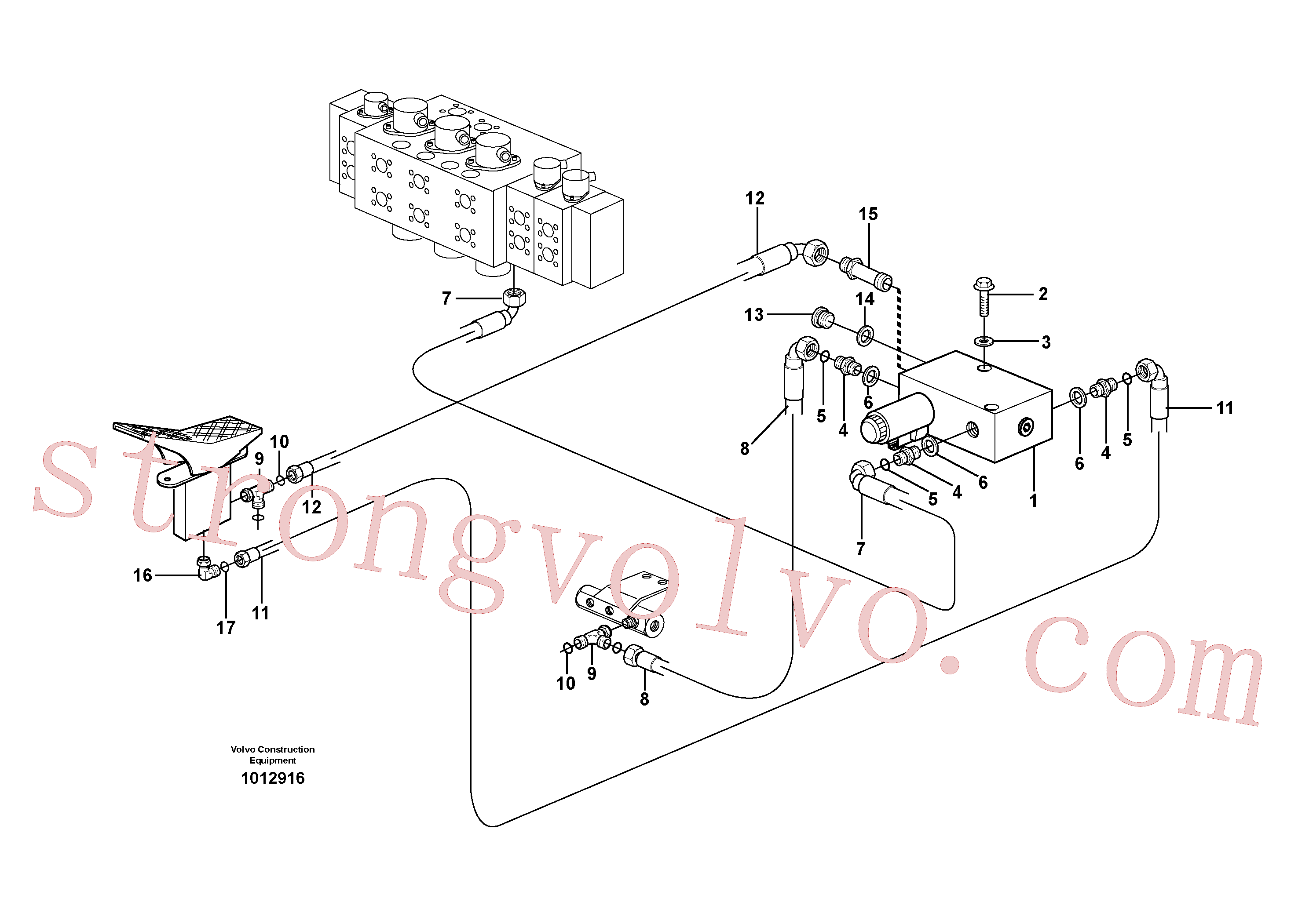 VOE14378856 Volvo(1012916 Montagem)