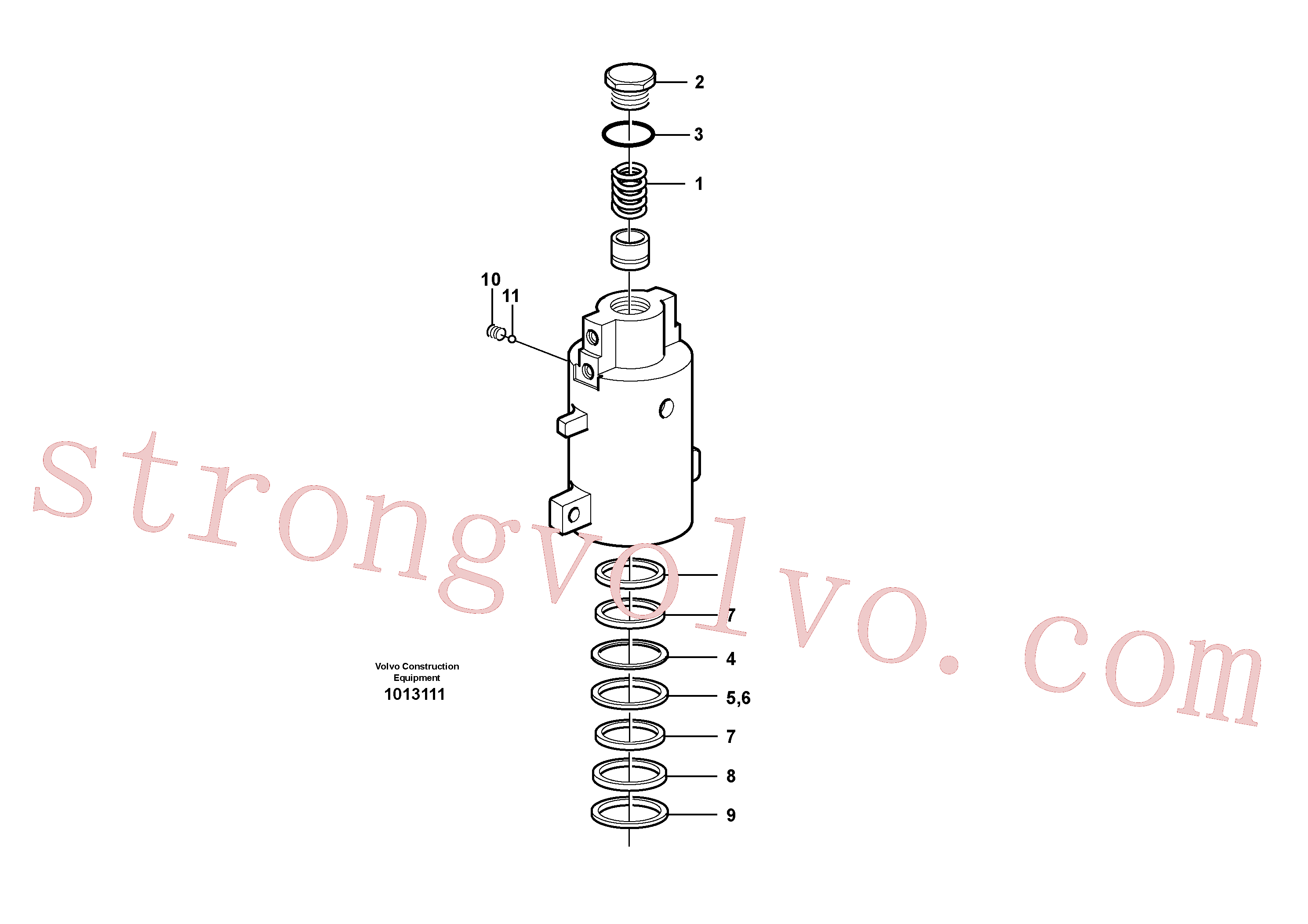 SA1146-07960 Volvo(1013111 Montagem)