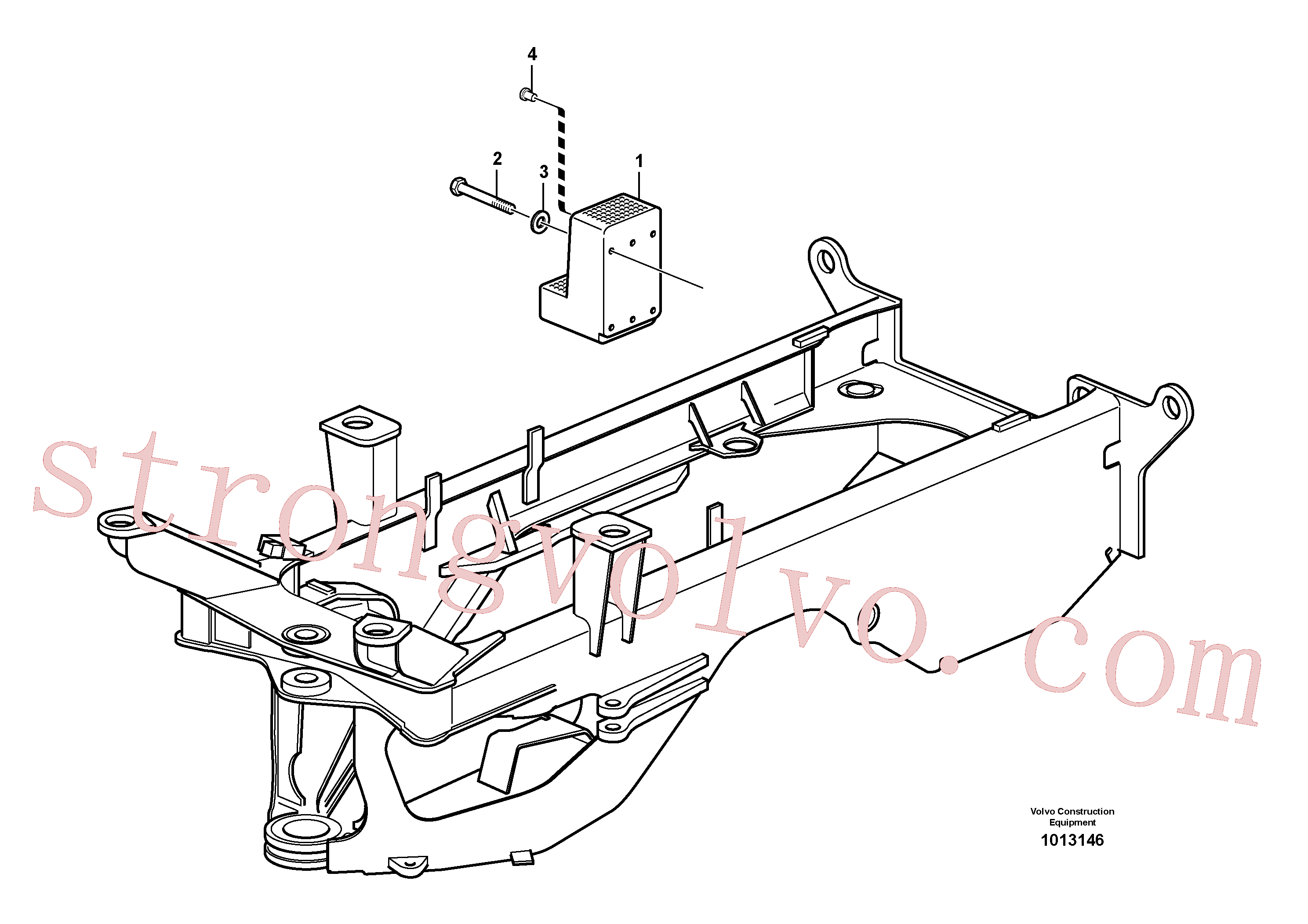 ZM7097118 Volvo Contrapeso(1013146 Montagem)