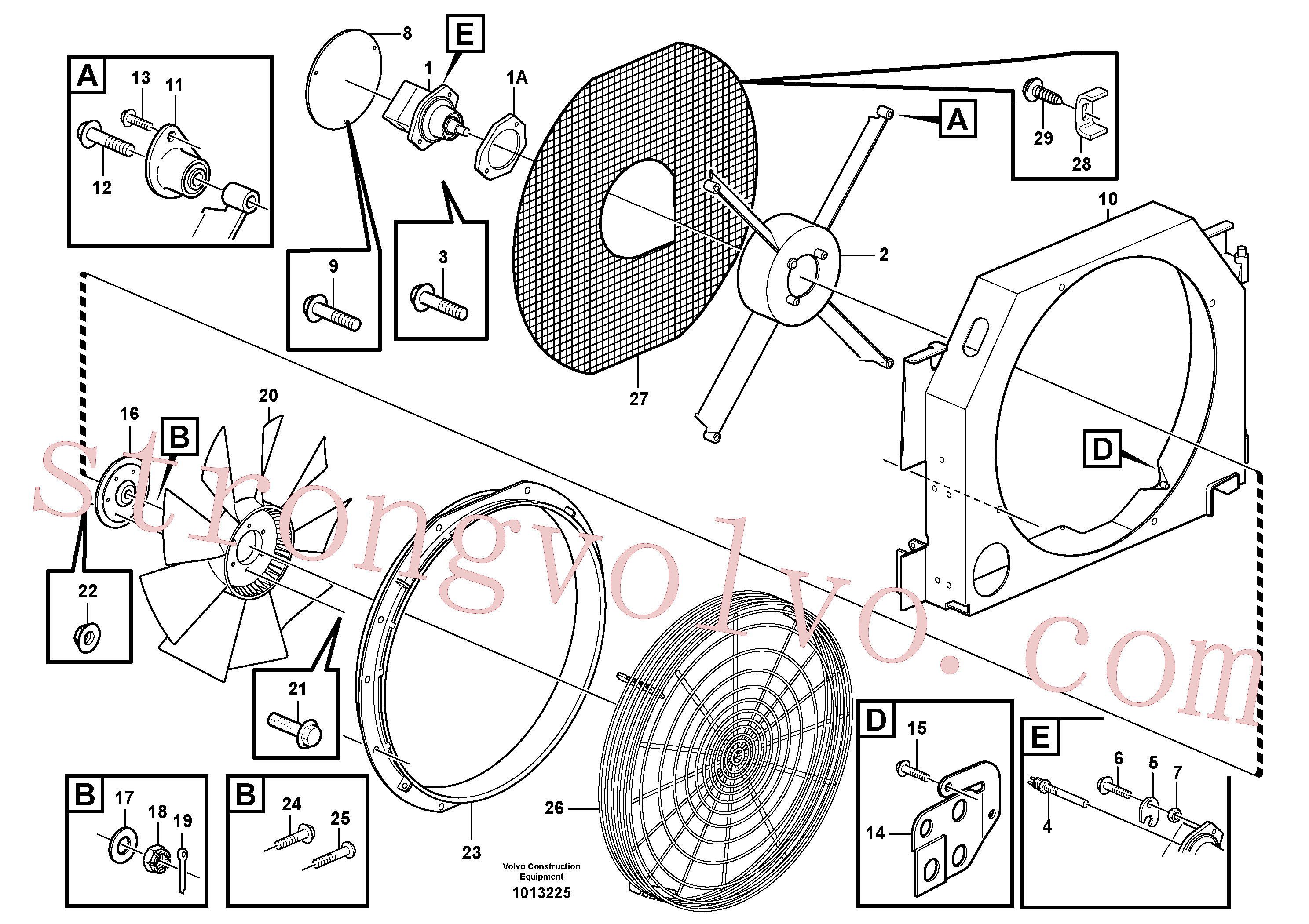 VOE969846 Volvo(1013225 Montagem)