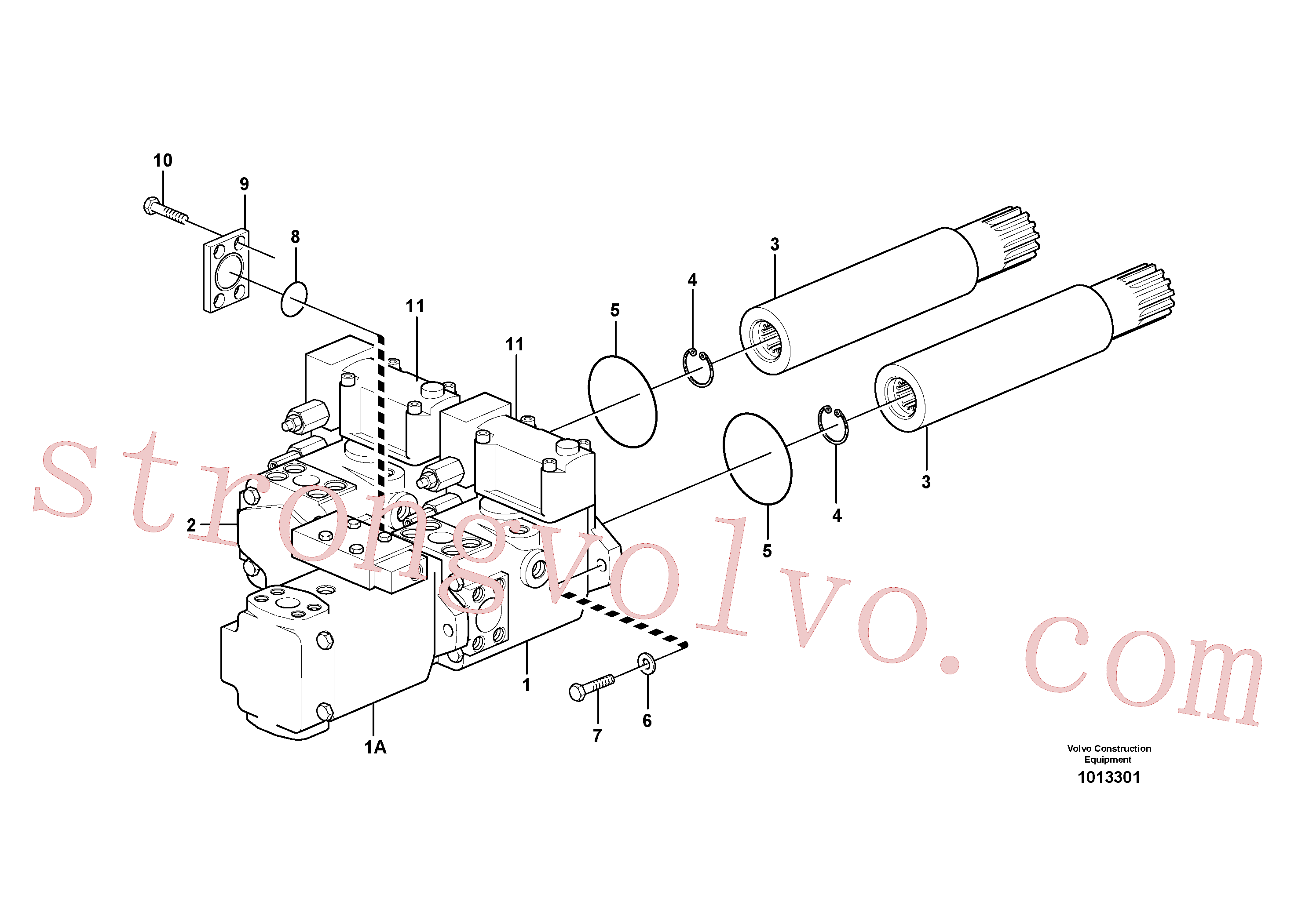 Atacado VOE13960241 Anel-o Volvo escavadeira