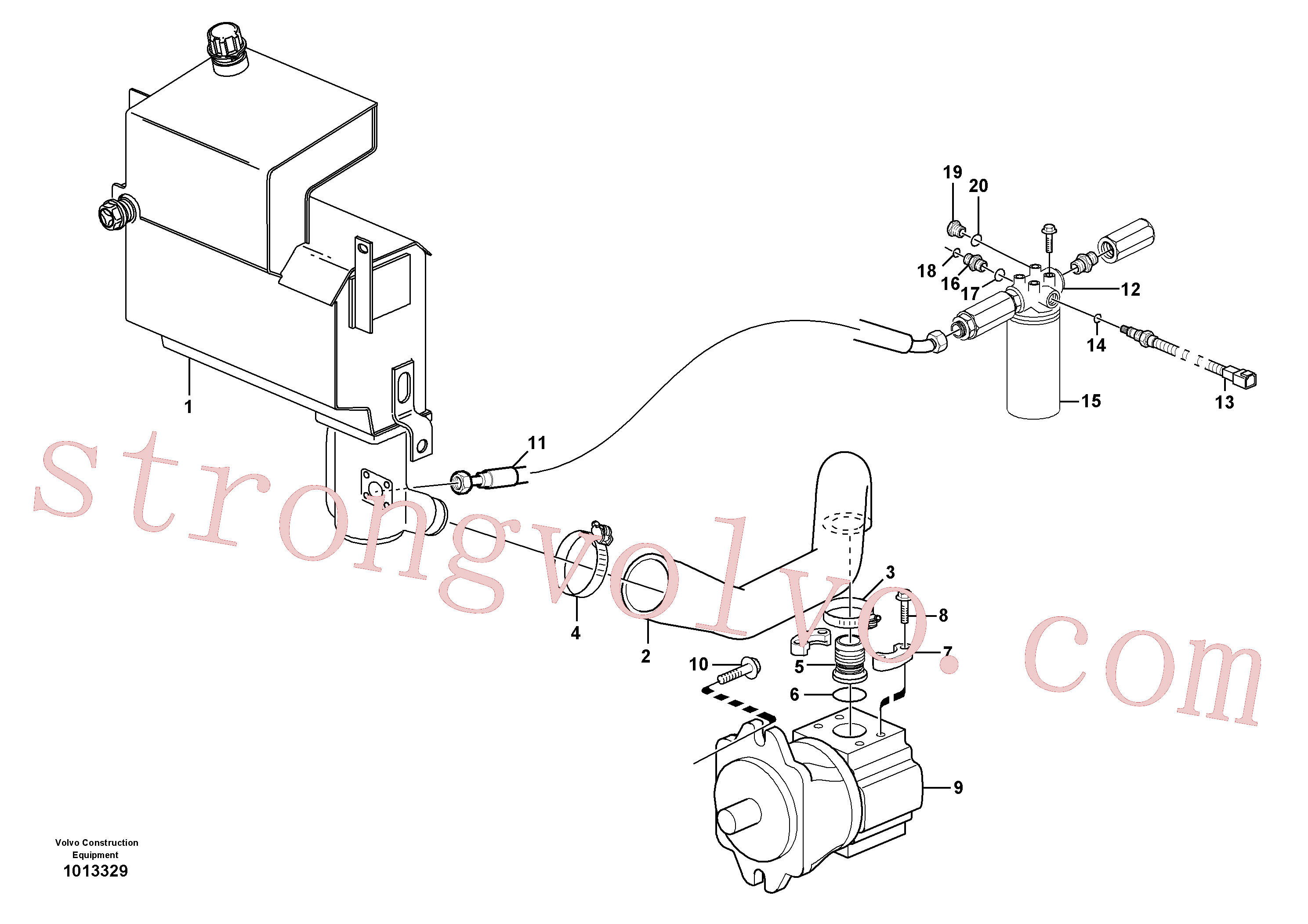VOE936620 Volvo(1013329 Montagem)