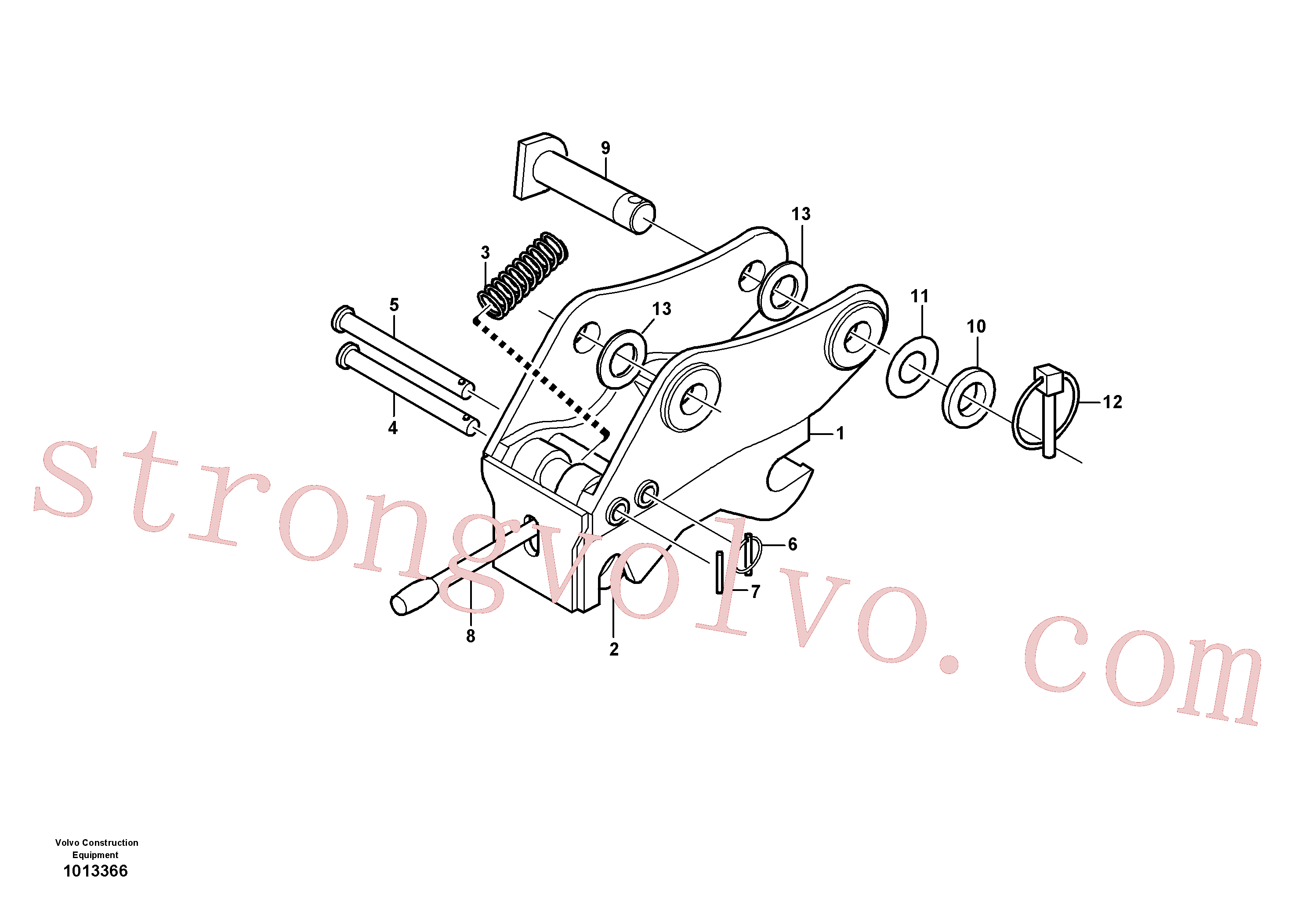 Volvo Montagem VOE11712605 Coupilha Acessórios