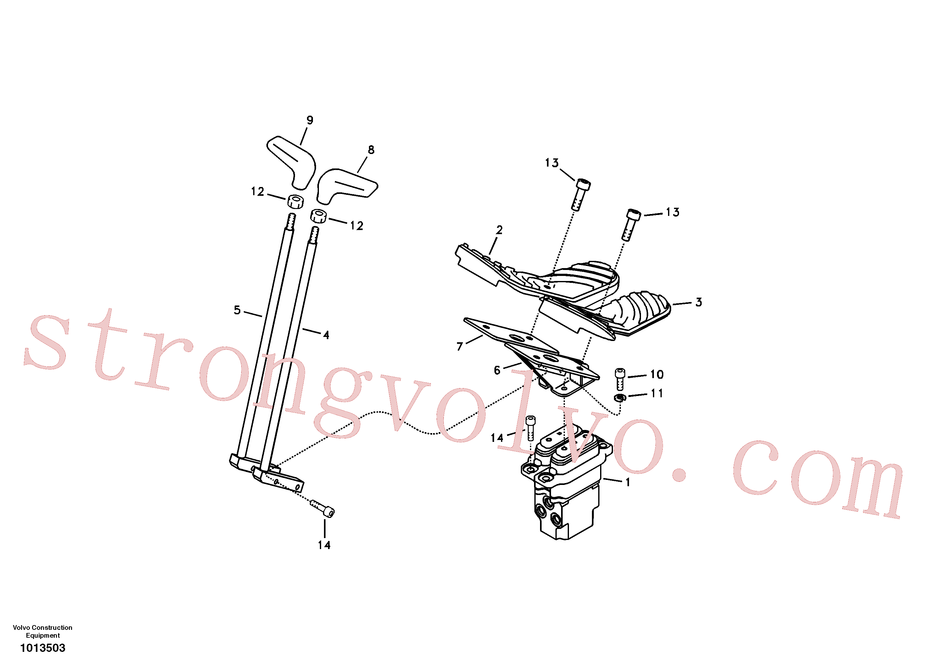 VOE14628658 Capô Inscreva-se para Volvo Acessórios para escavadeira