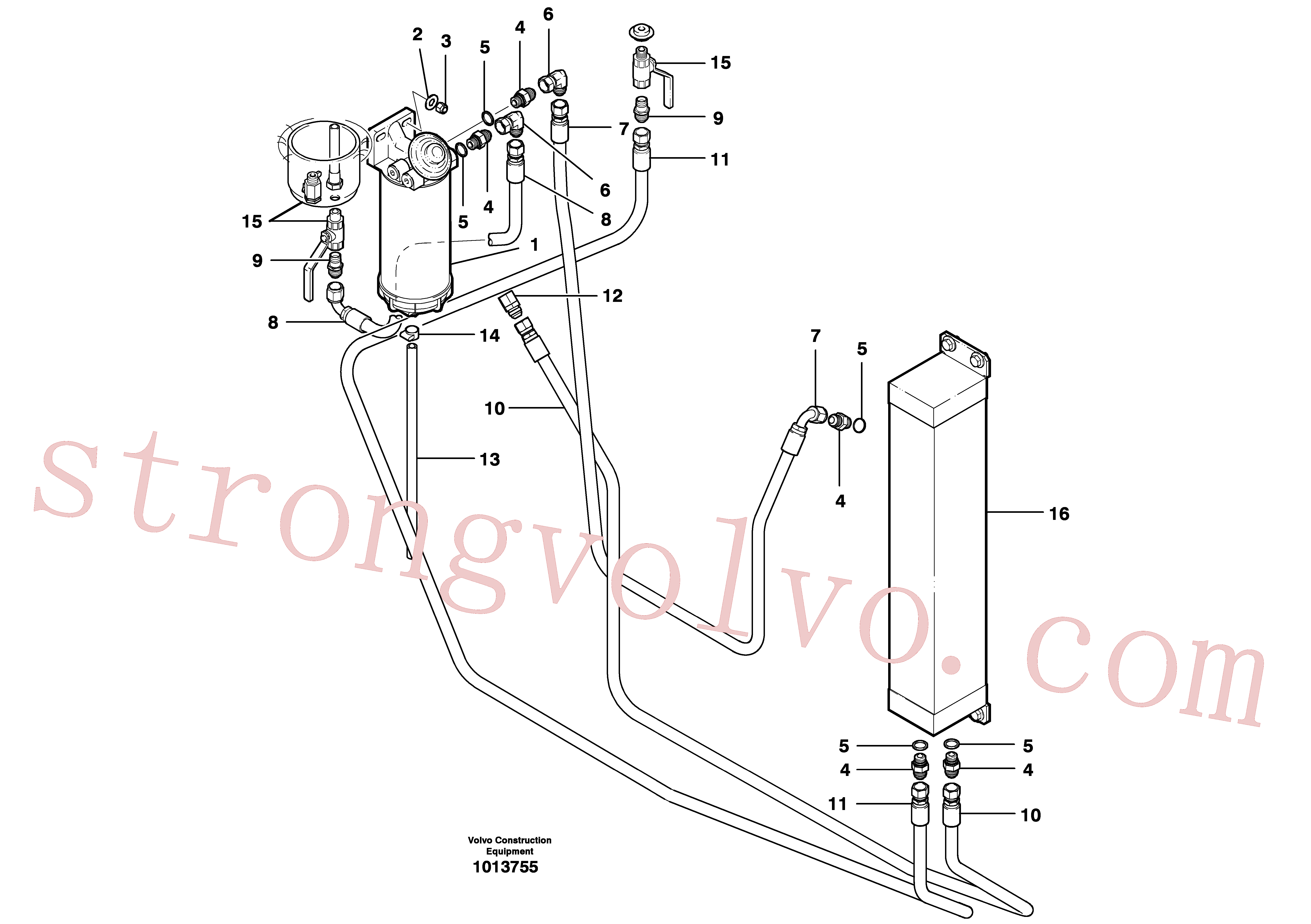China Made VOE11700479 Junta plana Volvo Acessórios para escavadeira