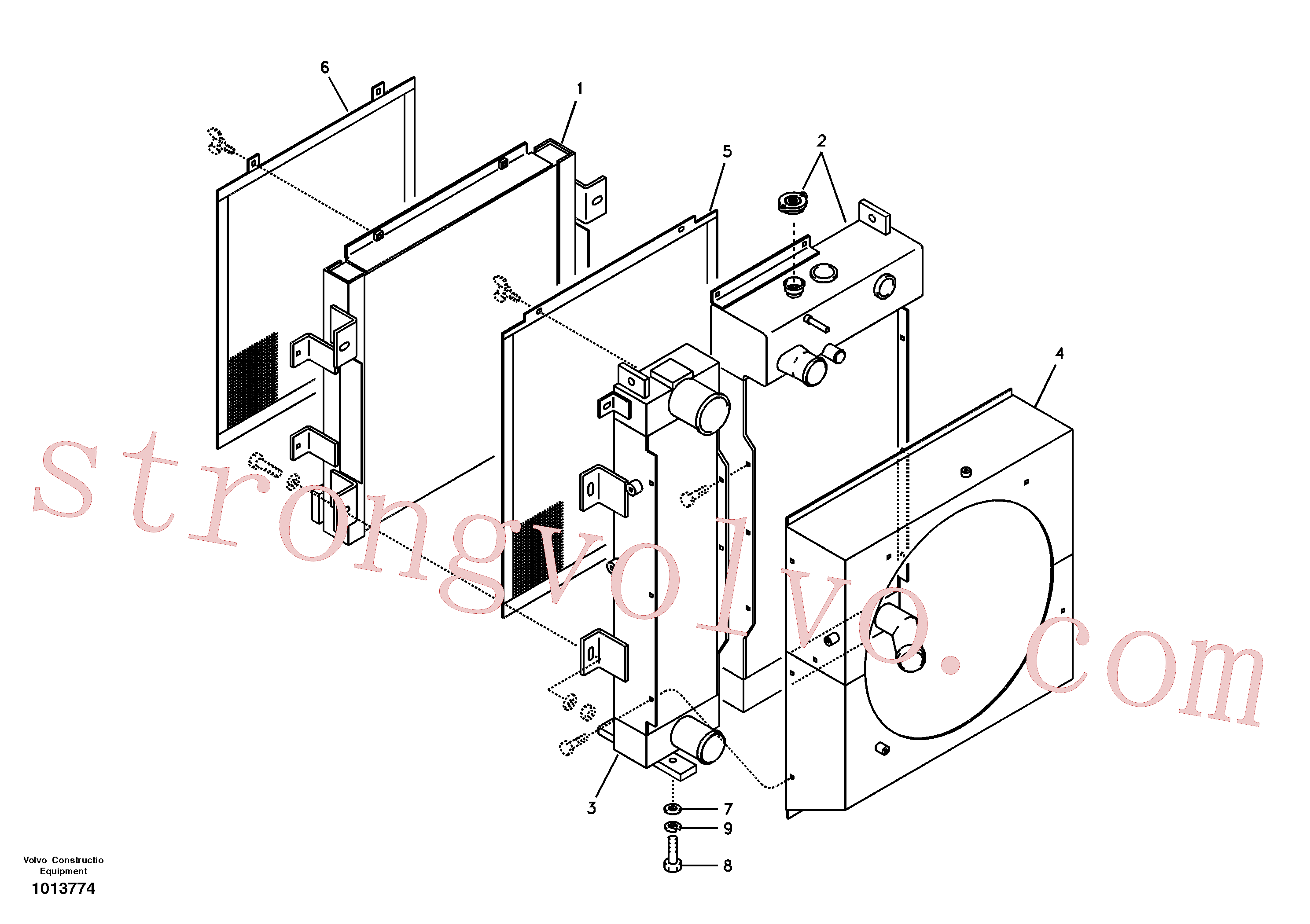 SA9011-11209 Parafuso sextavado Inscreva-se para Volvo Acessórios para escavadeira