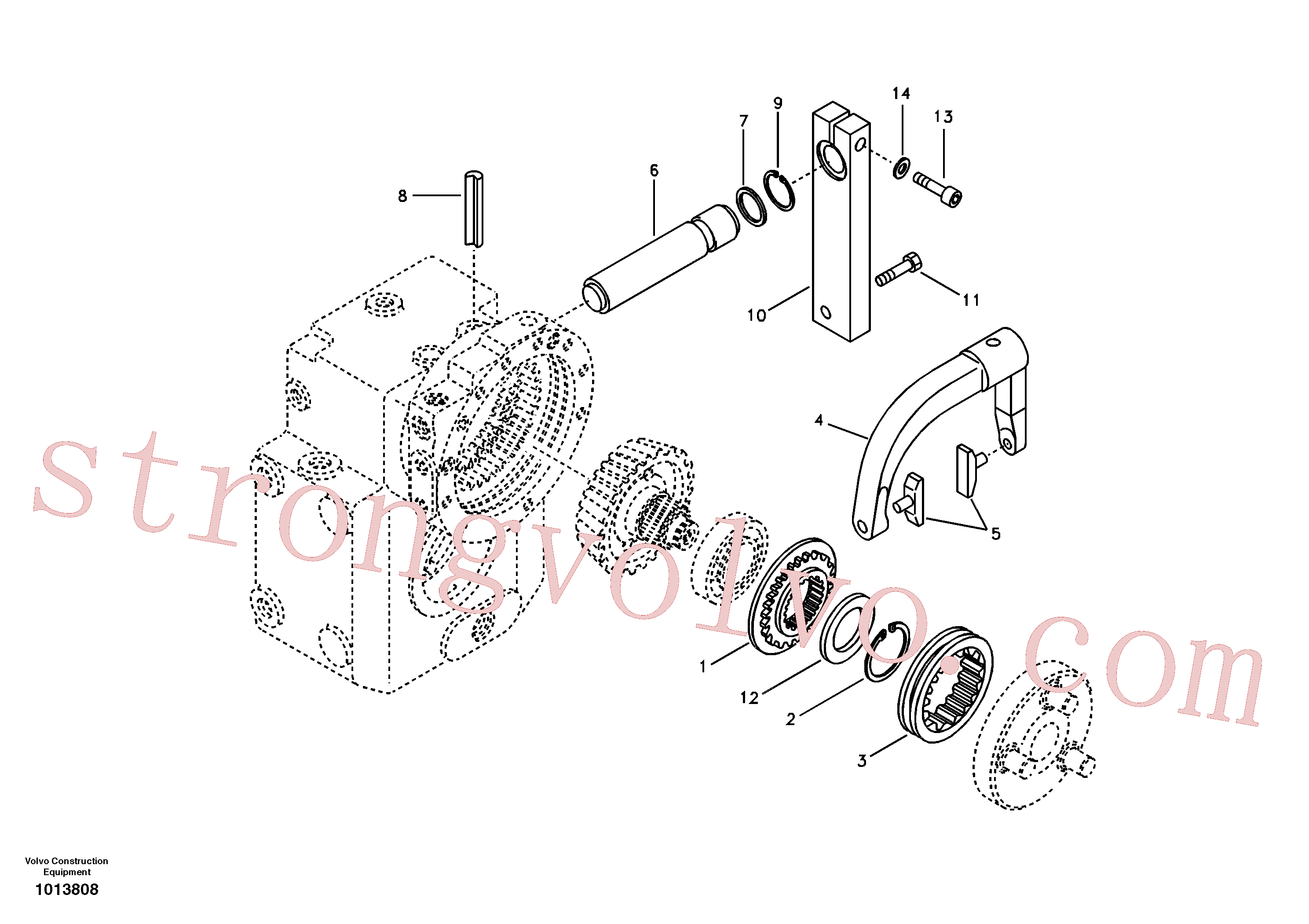 SA8220-02810 Volvo(1013808 Montagem)