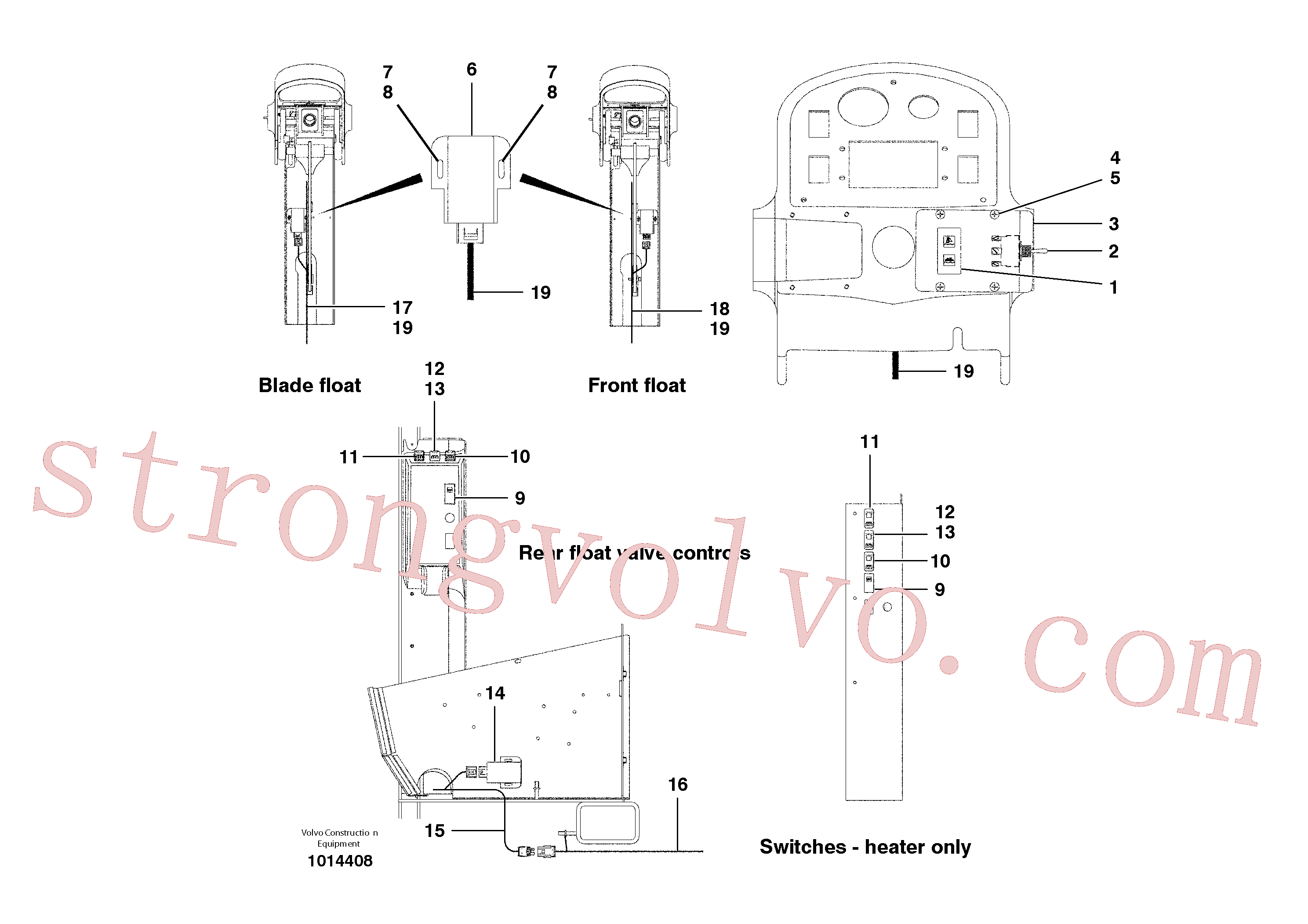 VOE983379 Arruela simples Inscreva-se para Volvo Acessórios para escavadeira