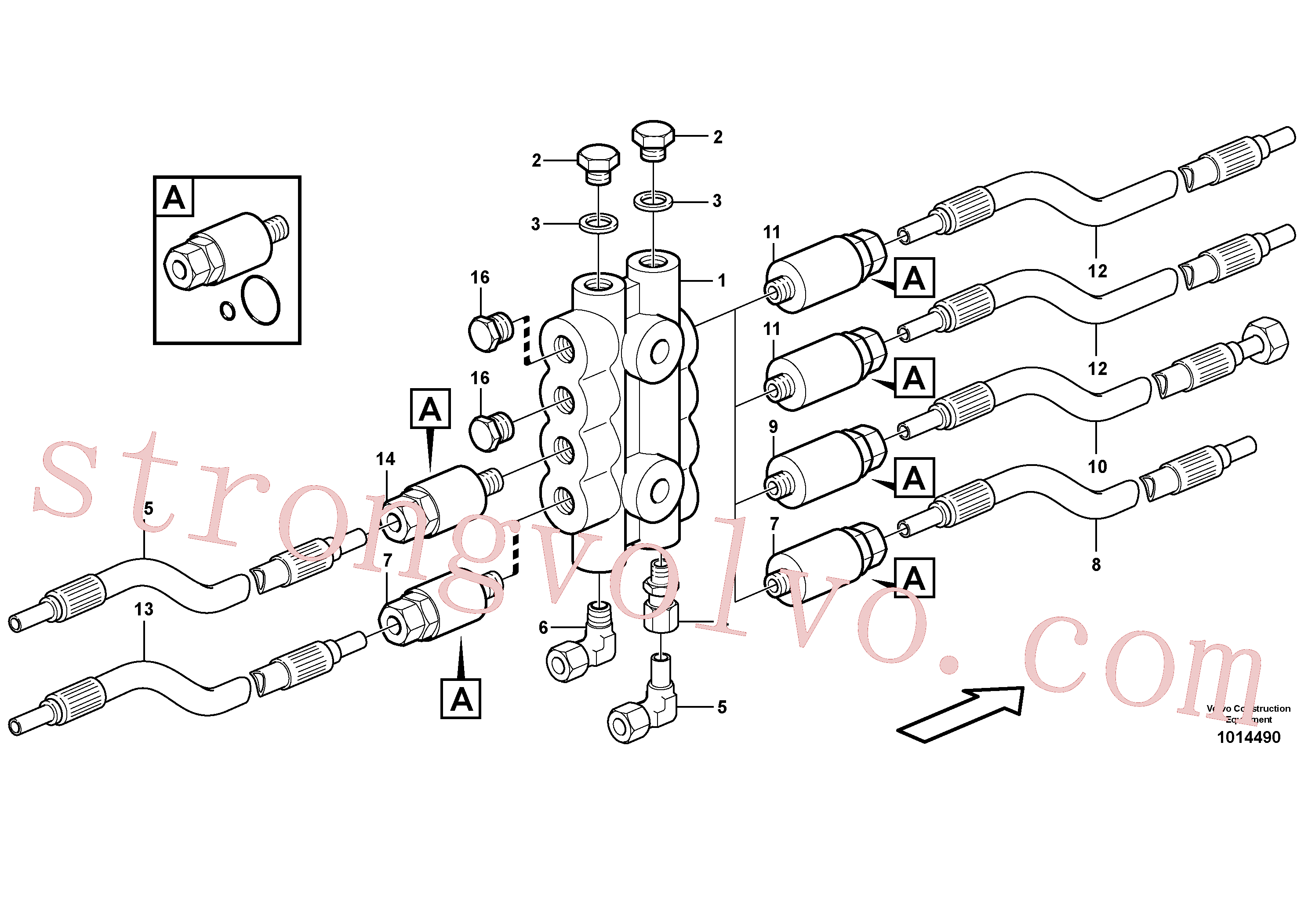 VOE11713082 Volvo(1014490 Montagem)
