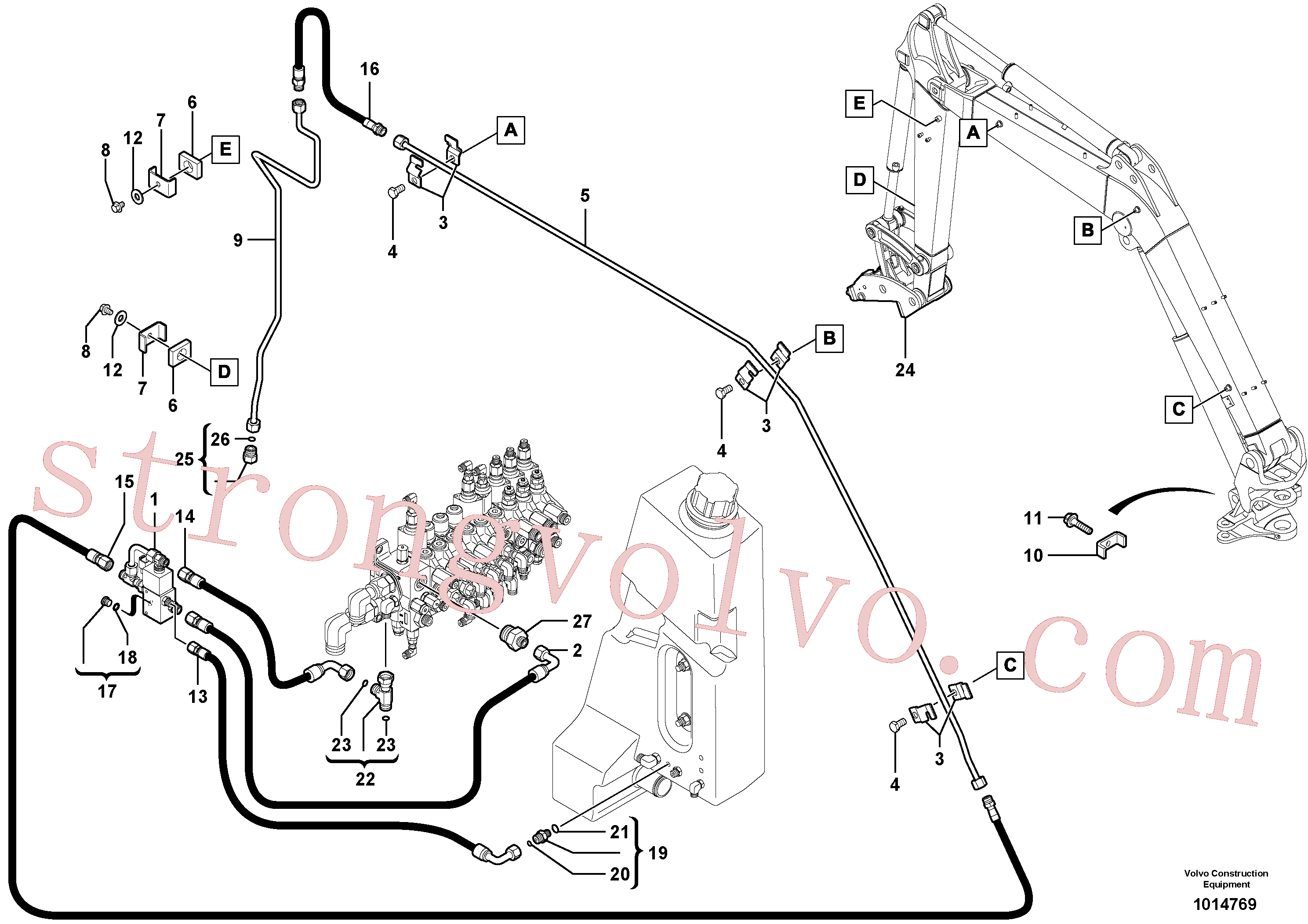 Volvo Montagem VOE15676347 Eternity/2 Acessórios
