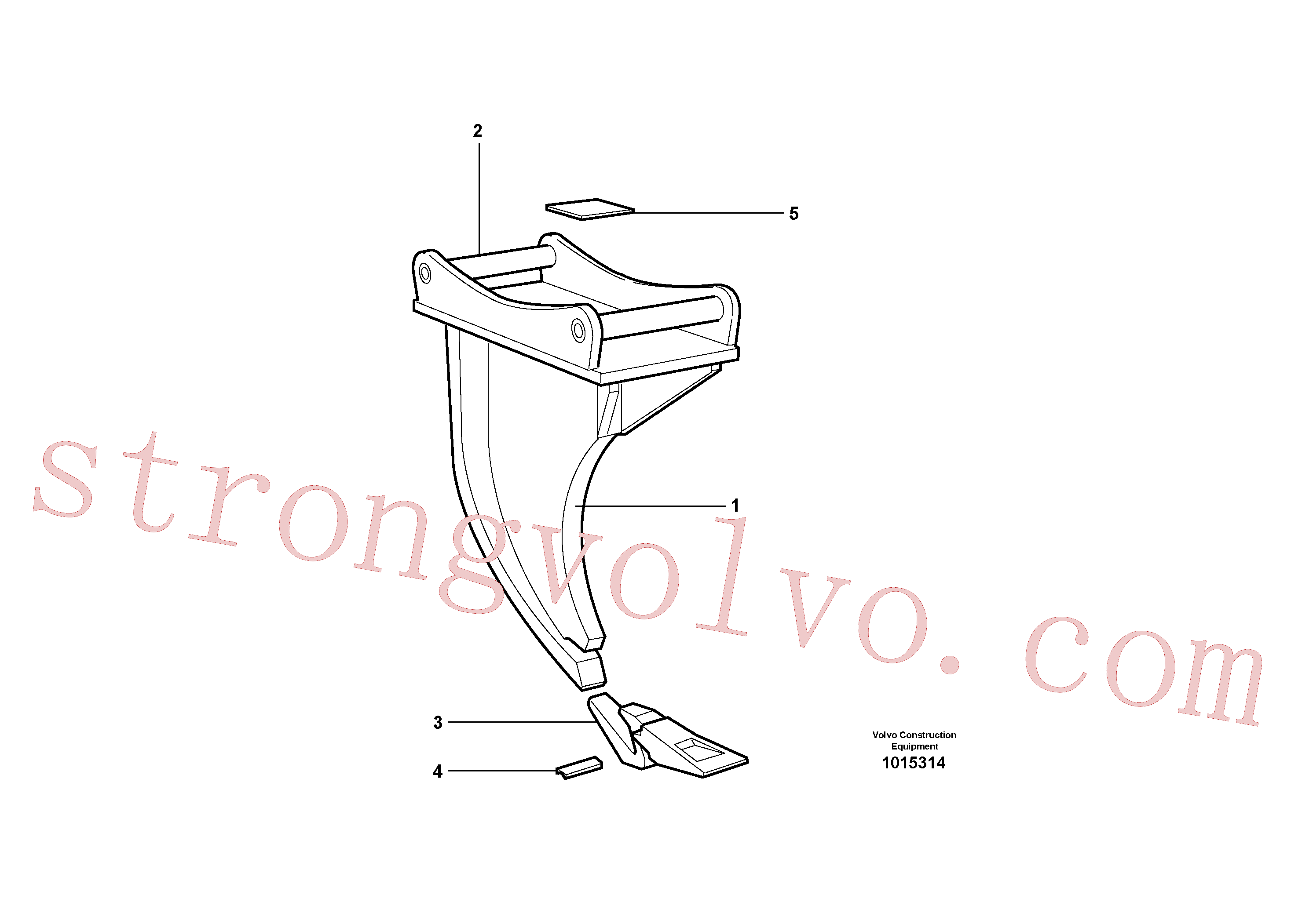 VOE14285190 Volvo Máquina para abrir estradas(1015314 Montagem)