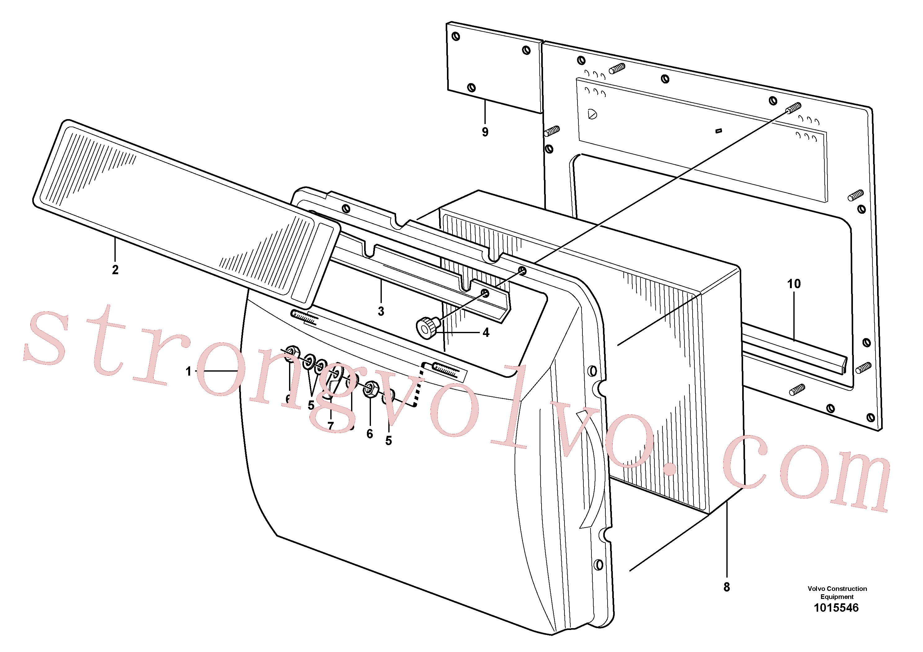 VOE14054982 Volvo Filtro de ar.(1015546 Montagem)